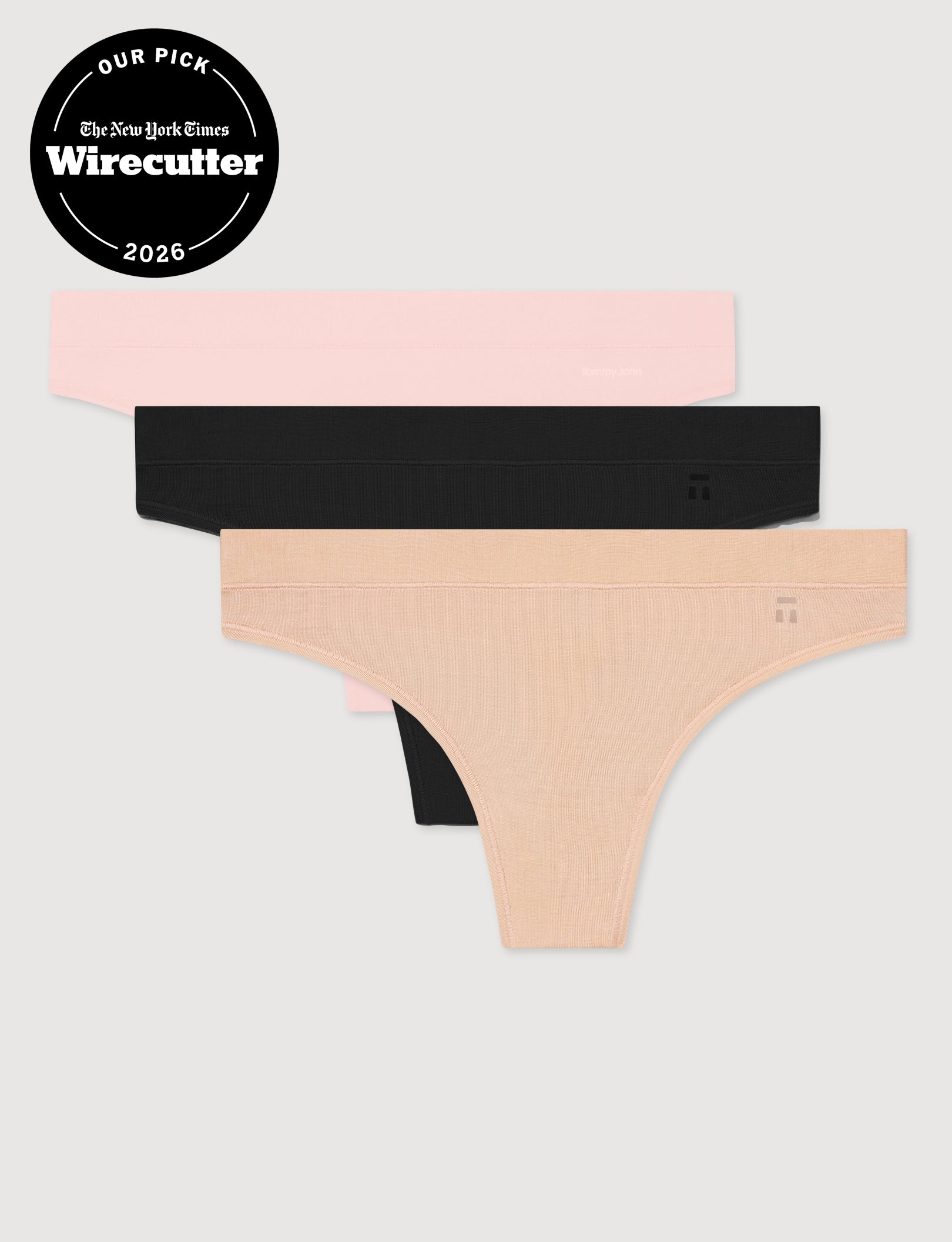 Women's Second Skin Thong (3-Pack)
