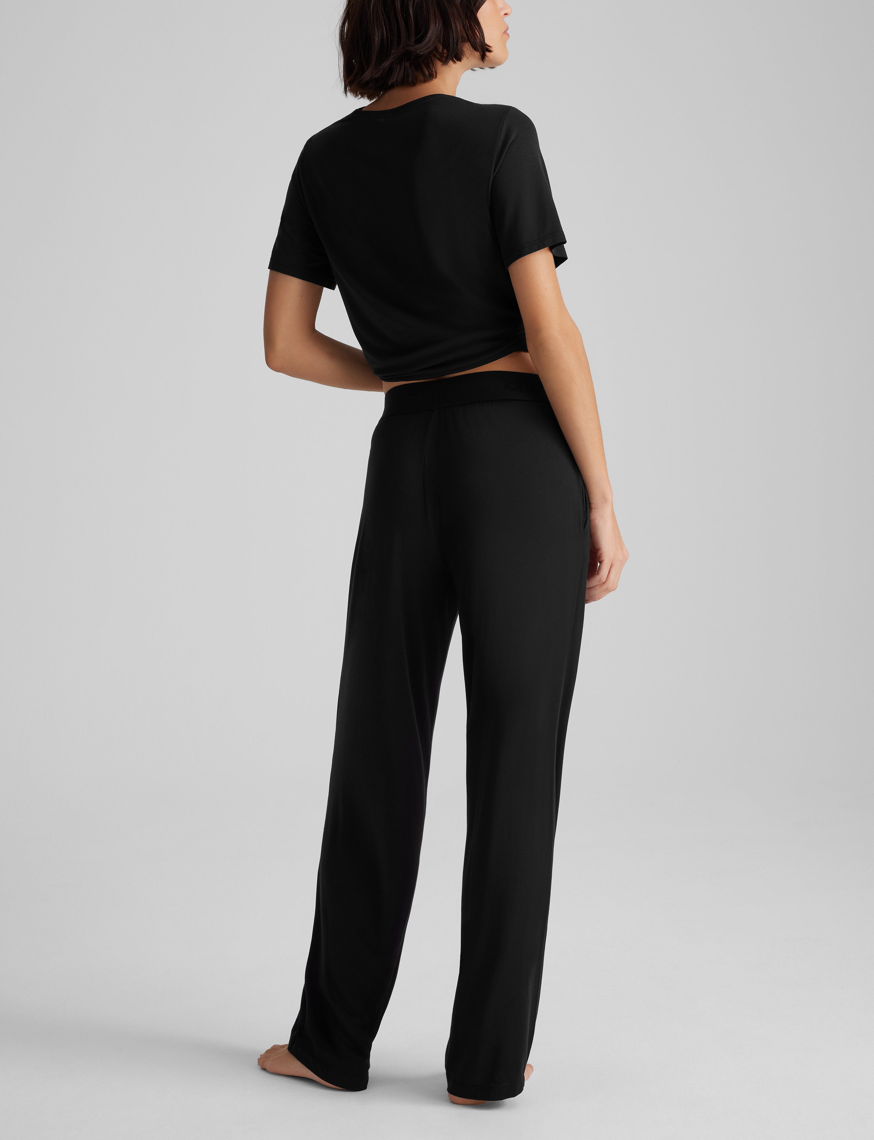 Women's Second Skin Sleep Pocket Tee & Pant Set