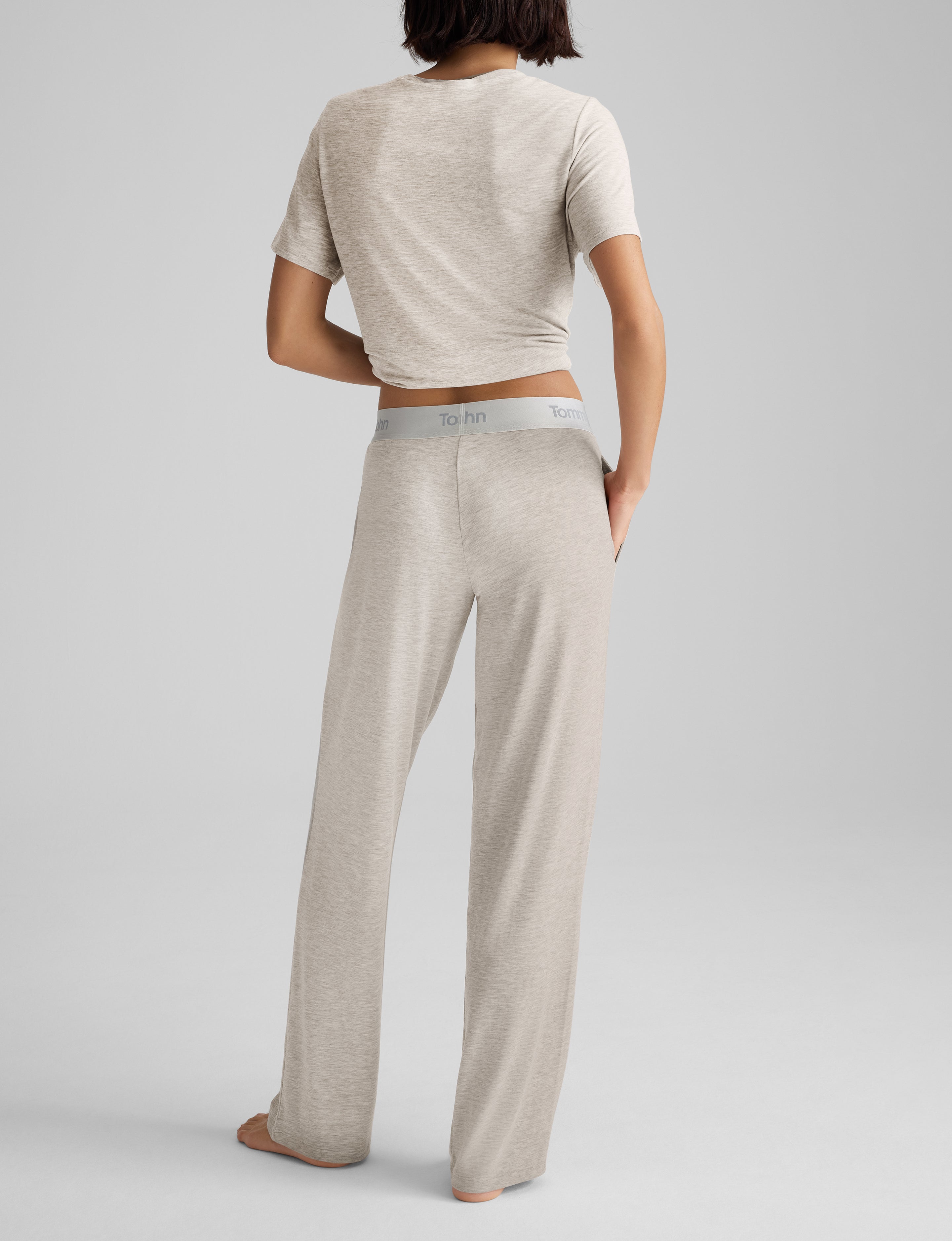 Women's Second Skin Sleep Pocket Tee & Pant Set