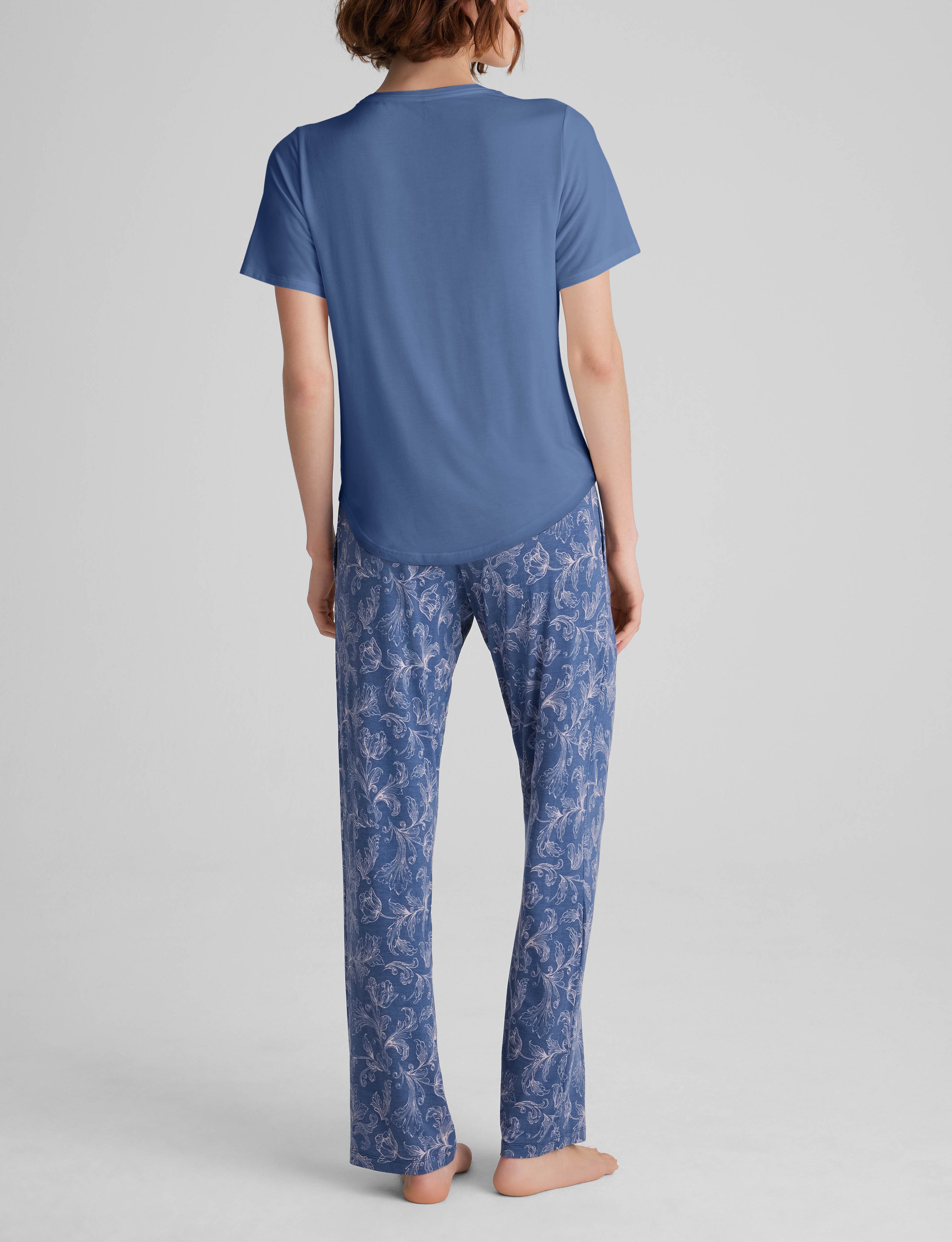Women's Second Skin Sleep Pocket Tee & Pant Set
