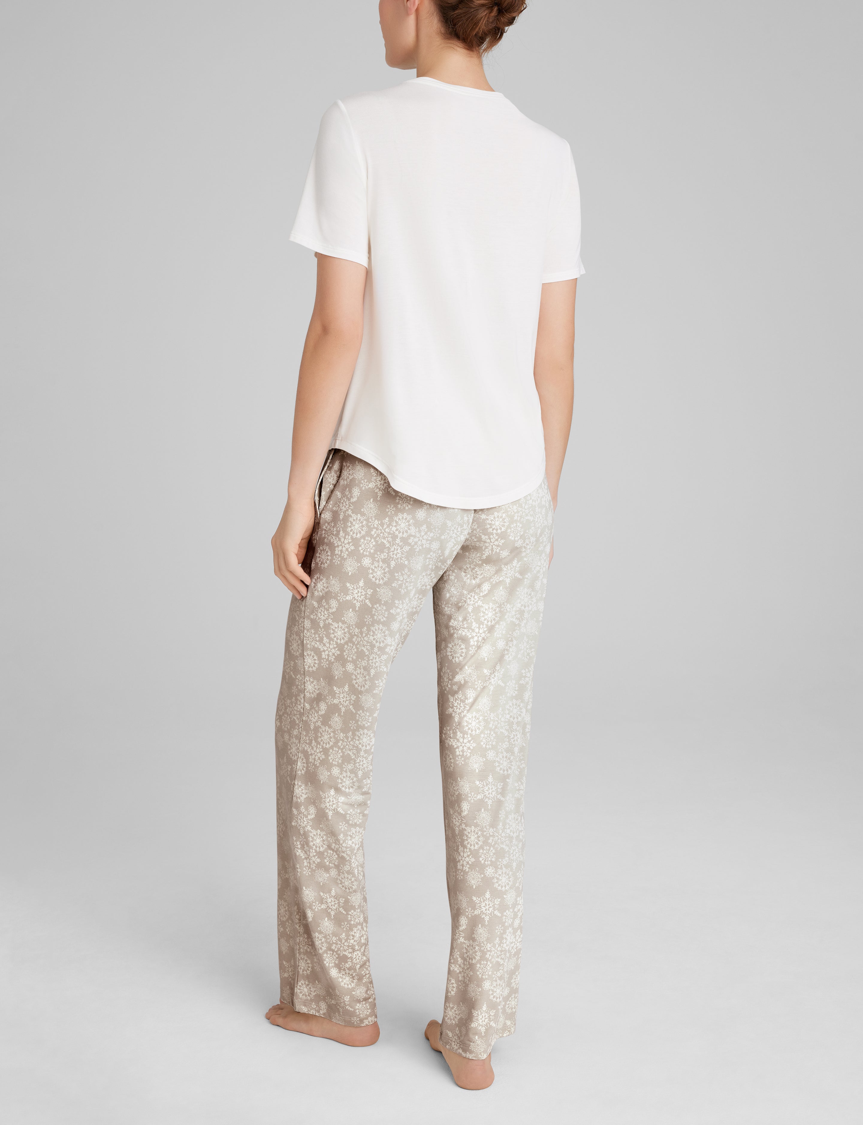 Women's Second Skin Sleep Pocket Tee & Pant Set