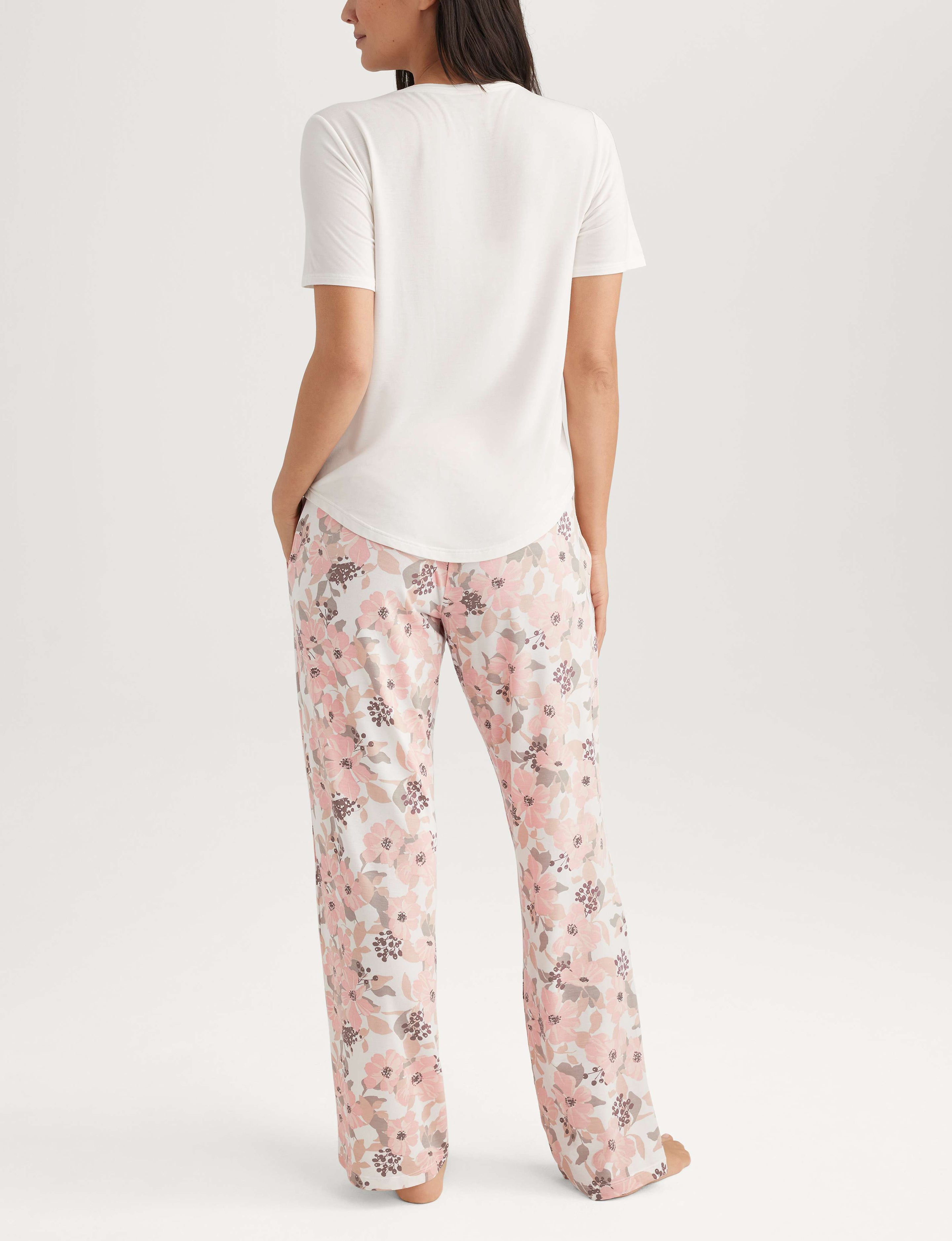 Women's Second Skin Sleep Pocket Tee & Pant Set