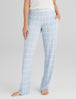 Women's Second Skin Sleep Pant::Blue Royal Plaid