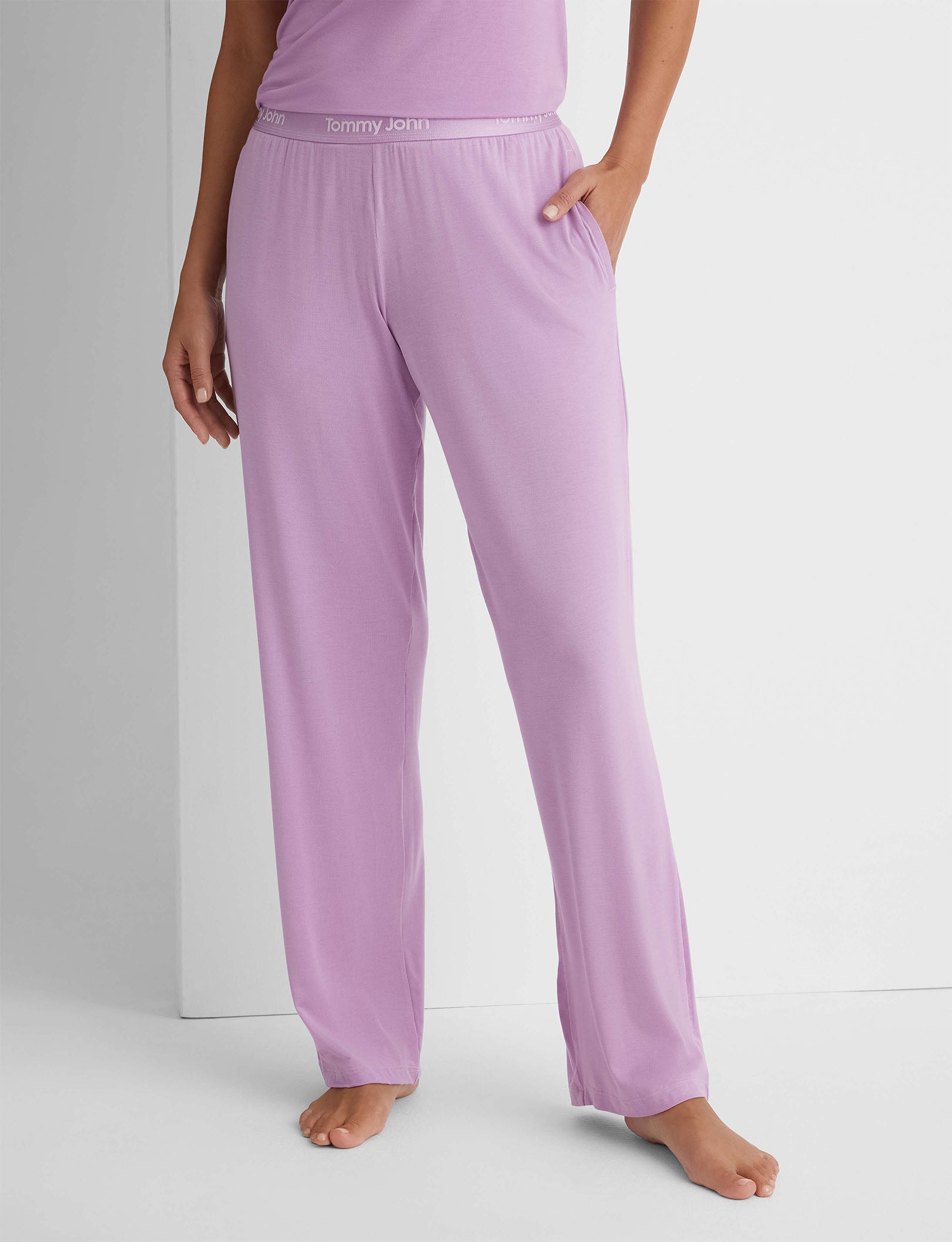 Women's Second Skin Sleep Pocket Tee & Pant Set