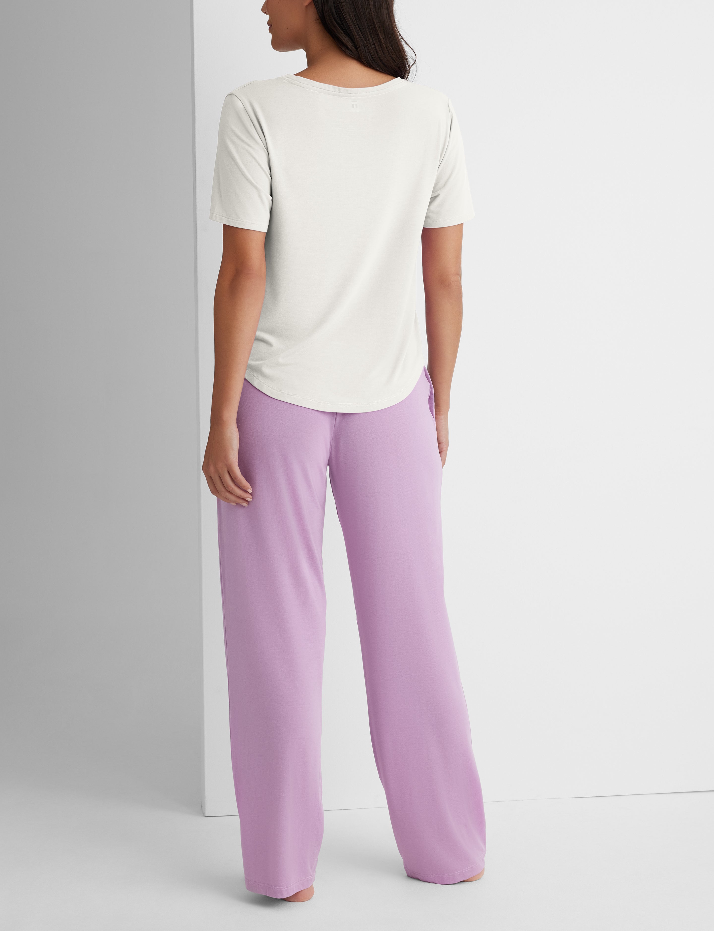 Women's Second Skin Sleep Pocket Tee & Pant Set