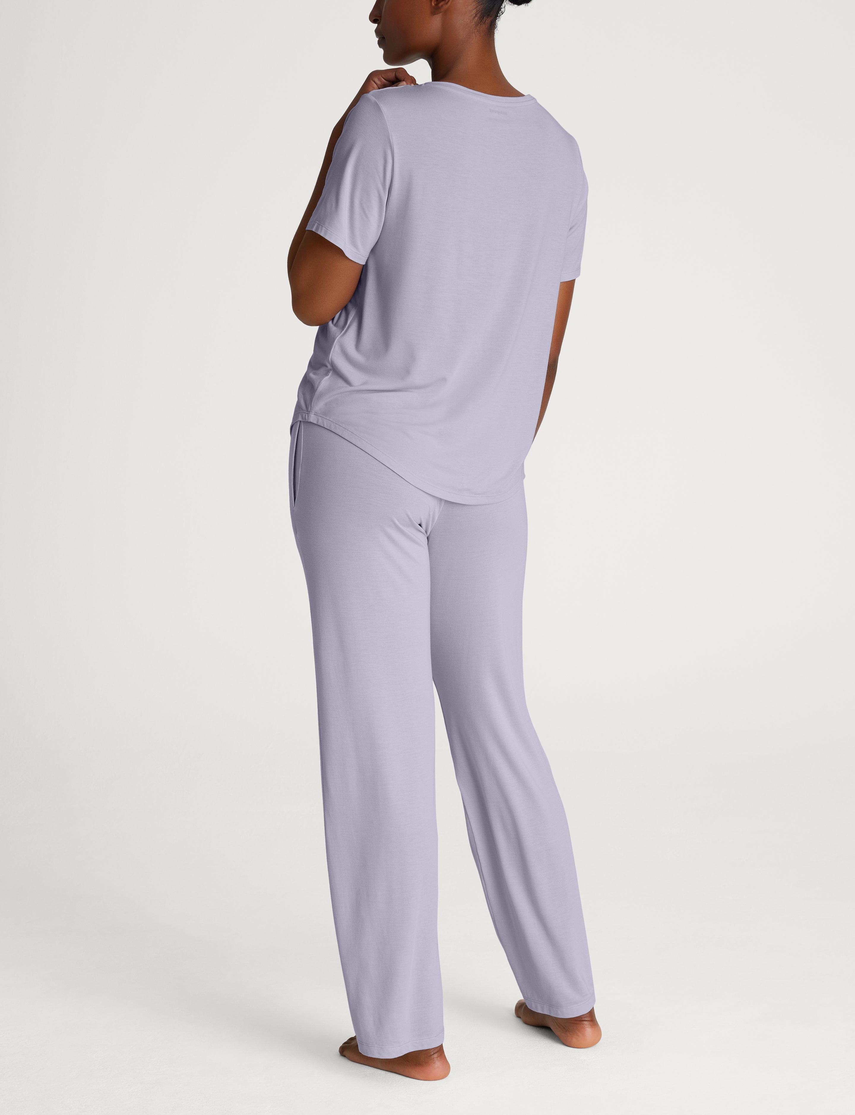 Women's Second Skin Sleep Pocket Tee & Pant Set