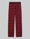 Women's Second Skin Sleep Pant::Red Holiday Plaid::Swatch