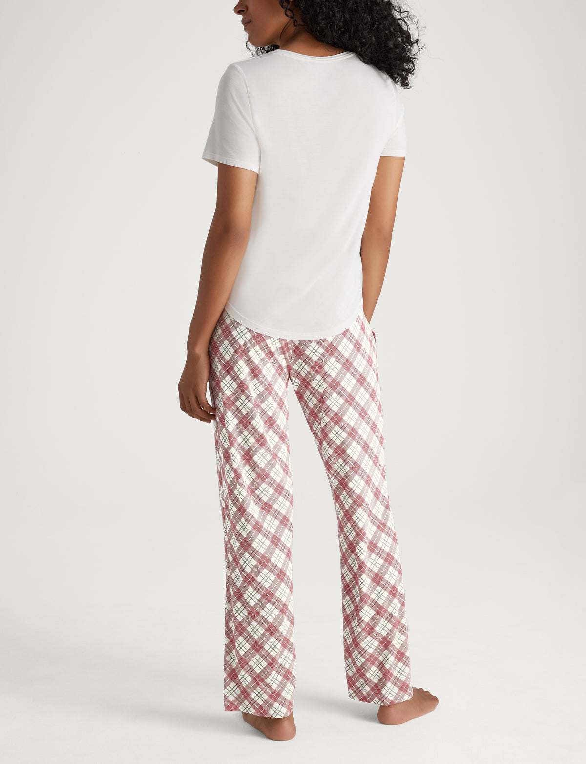 Women's Second Skin Sleep Pocket Tee & Pant Set