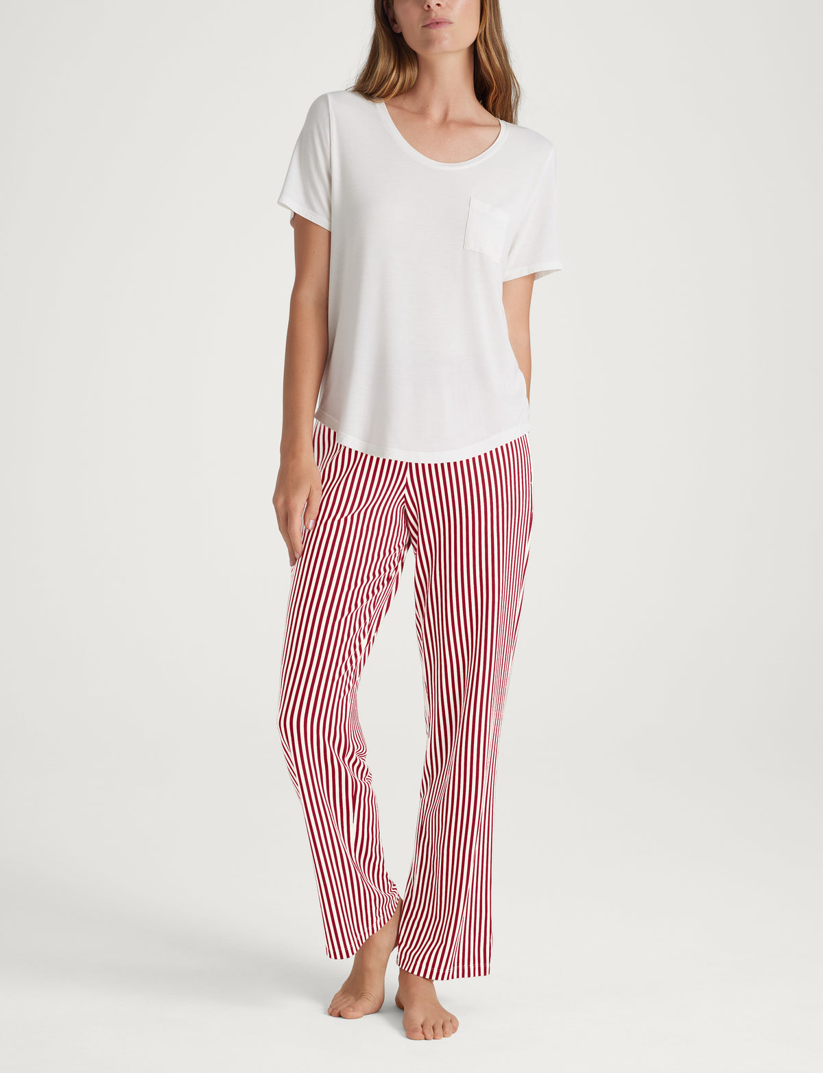 Women's Second Skin Sleep Pocket Tee & Pant Set