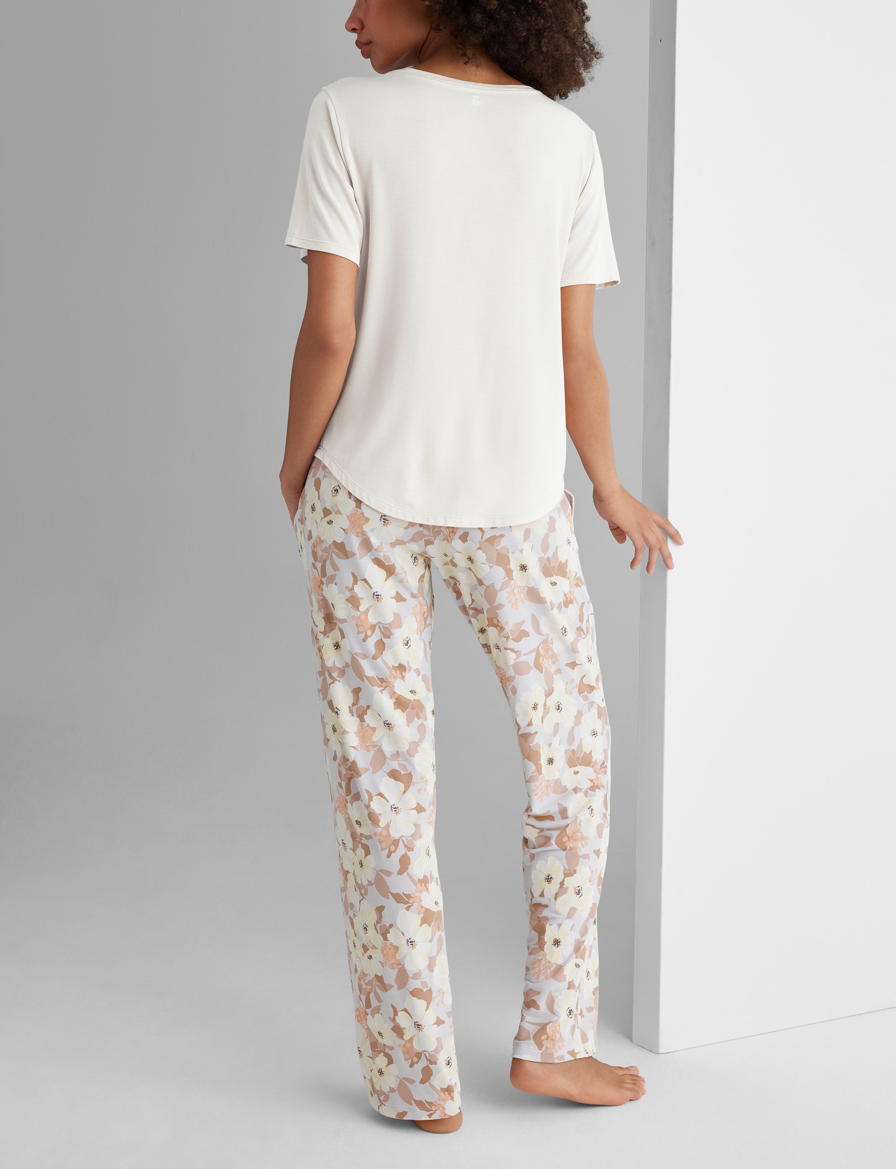 Women's Second Skin Sleep Pocket Tee & Pant Set