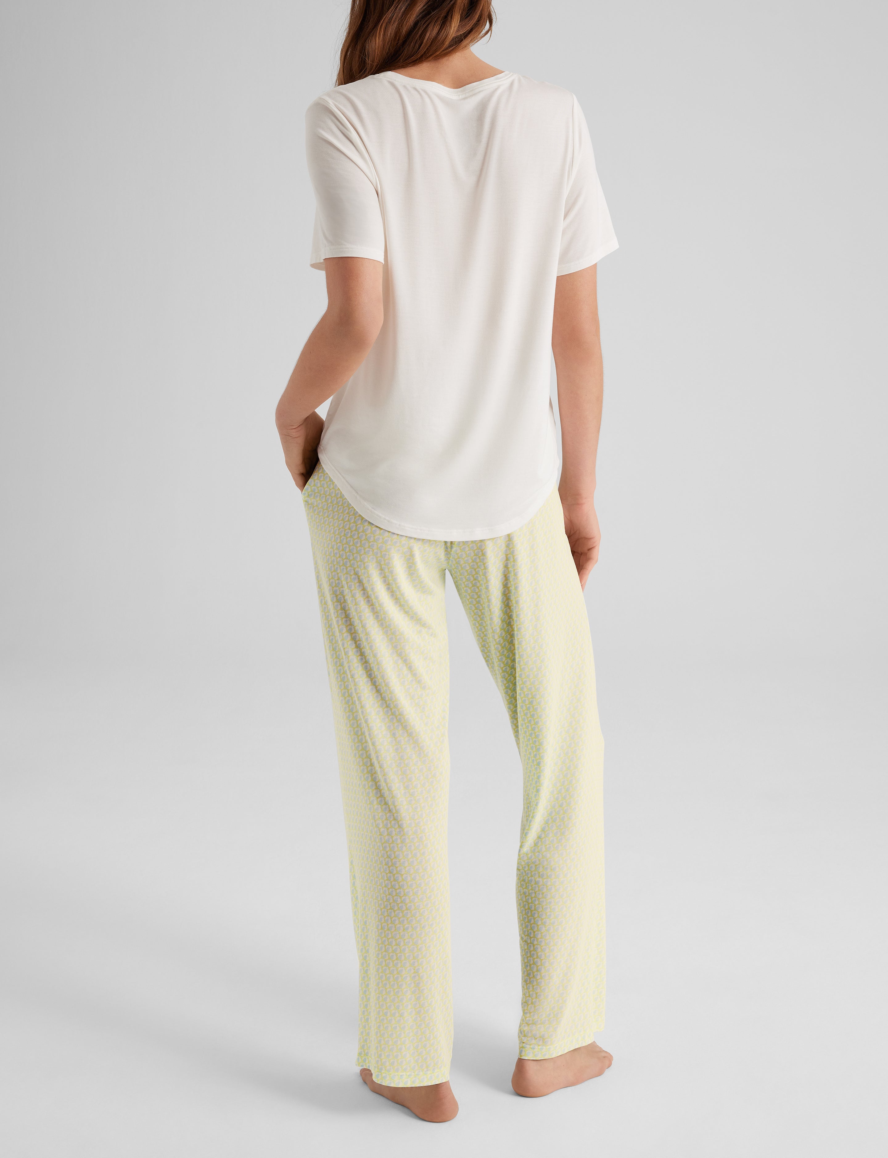 Women's Second Skin Sleep Pocket Tee & Pant Set