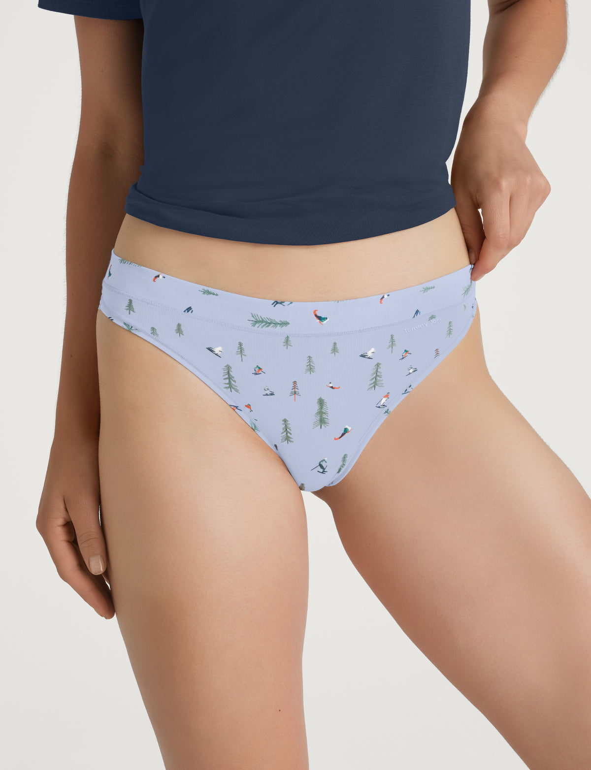 Women's Second Skin Thong (3-Pack)