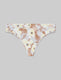 Women's Second Skin Thong::Oyster Mushroom Soft Floral::Swatch