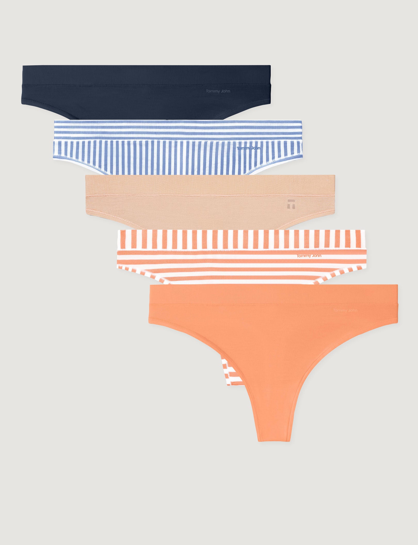 Women's Second Skin Thong (5-Pack)