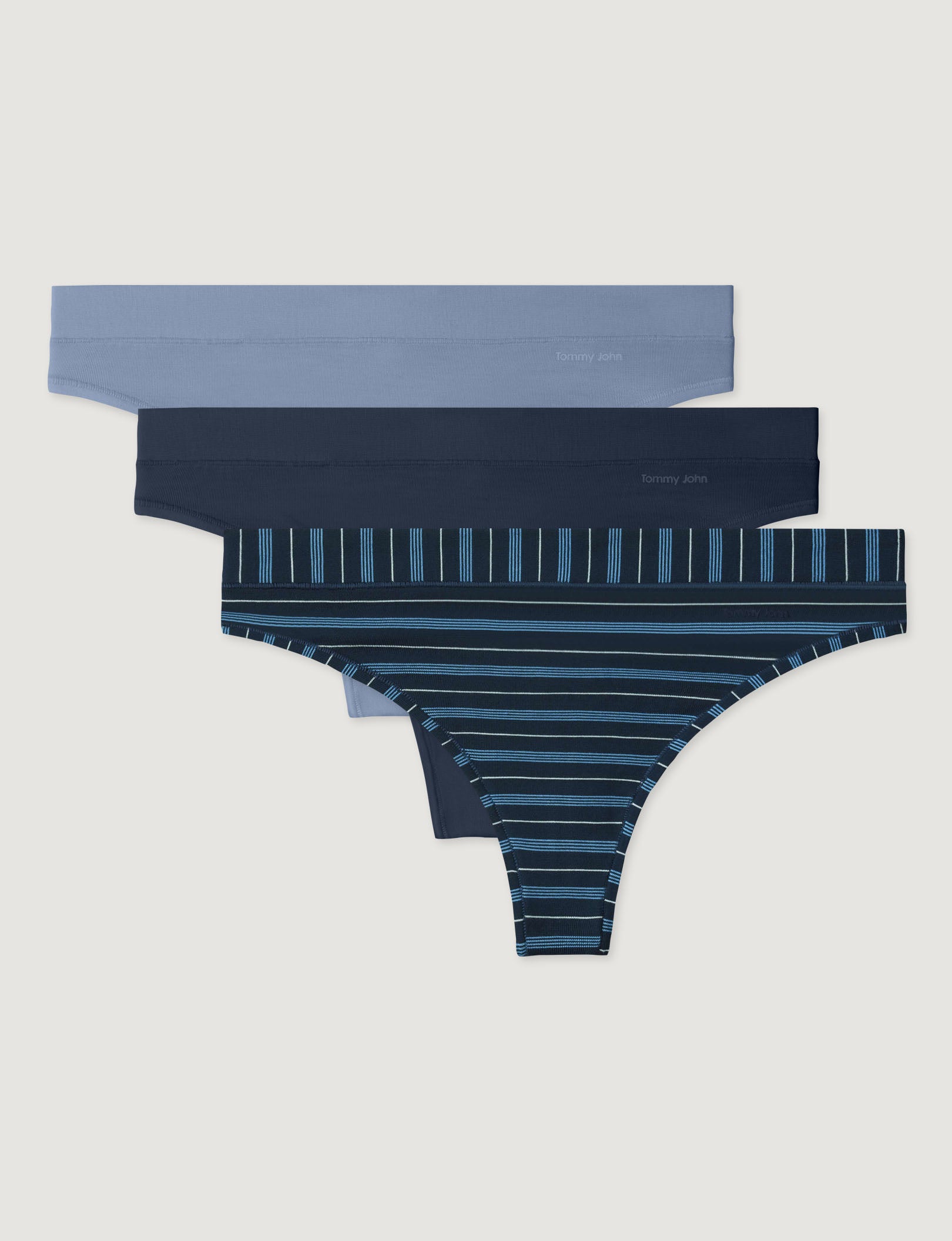 Women's Second Skin Thong (3-Pack)