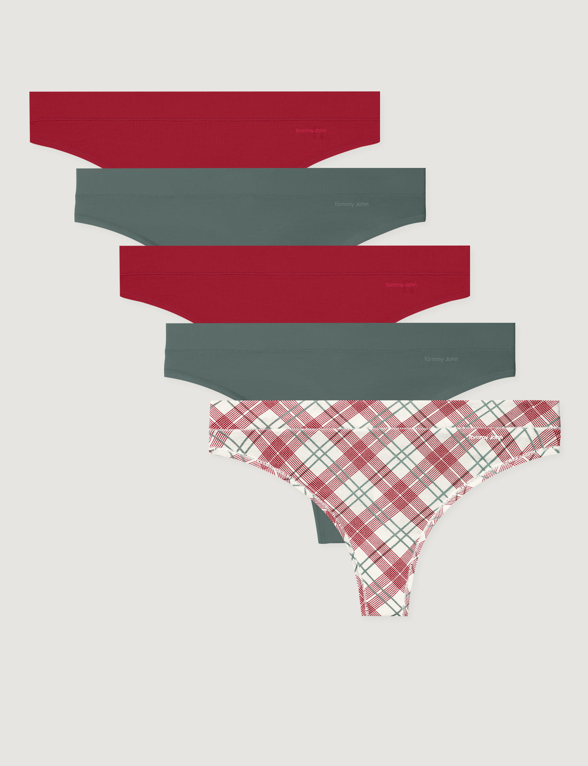 Women's Second Skin Thong (5-Pack)