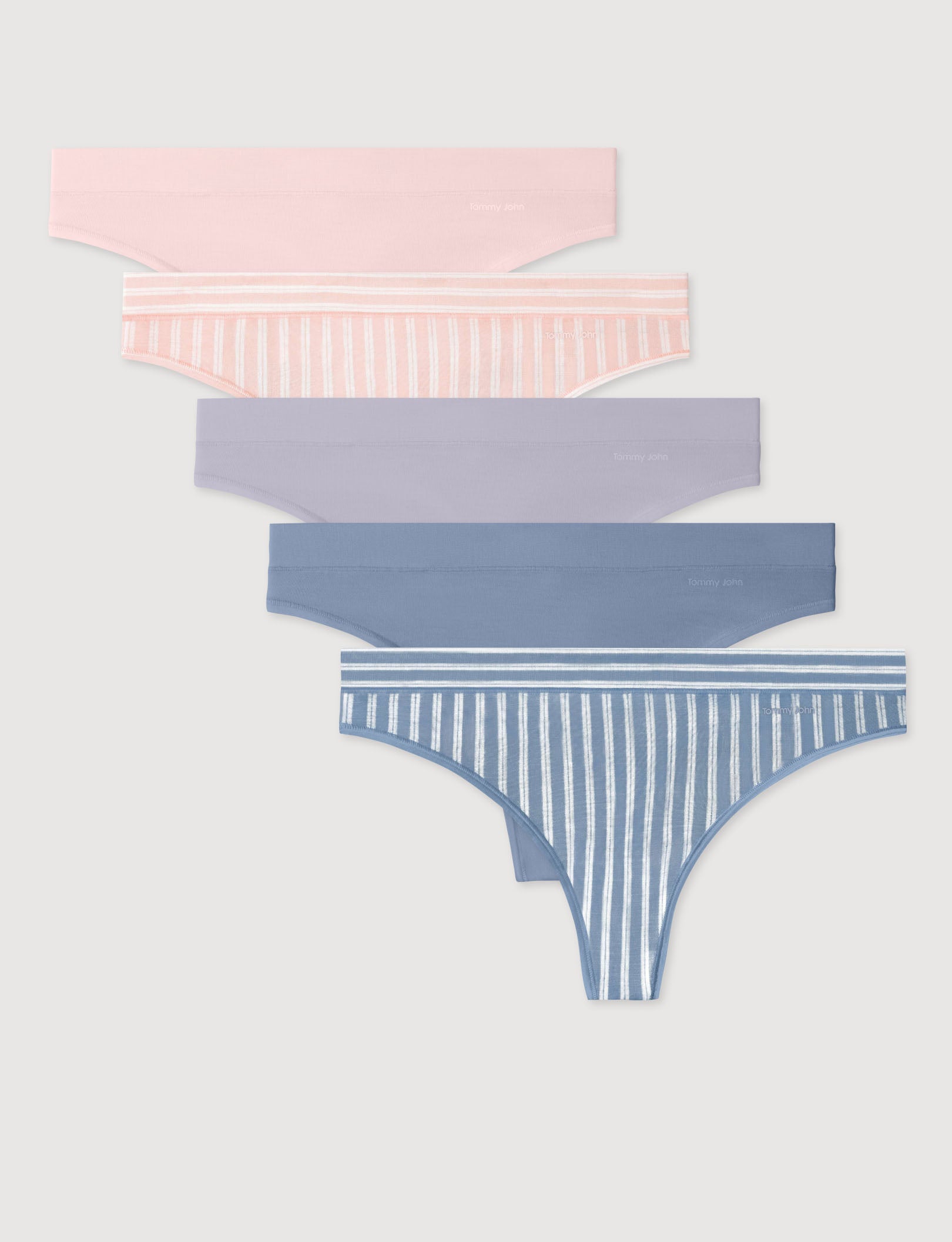 Women's Second Skin Thong (5-Pack)