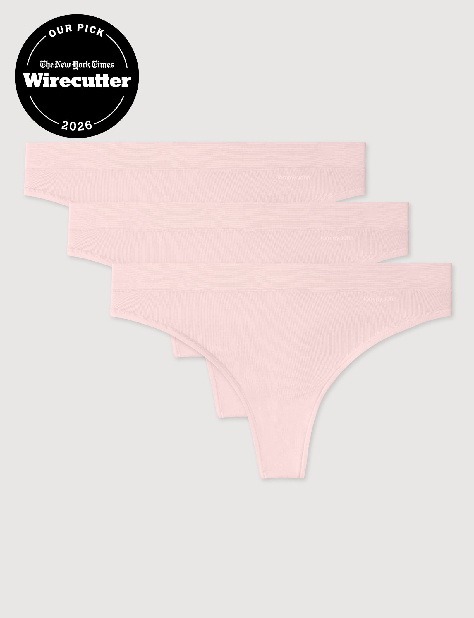 Women's Second Skin Thong (3-Pack)