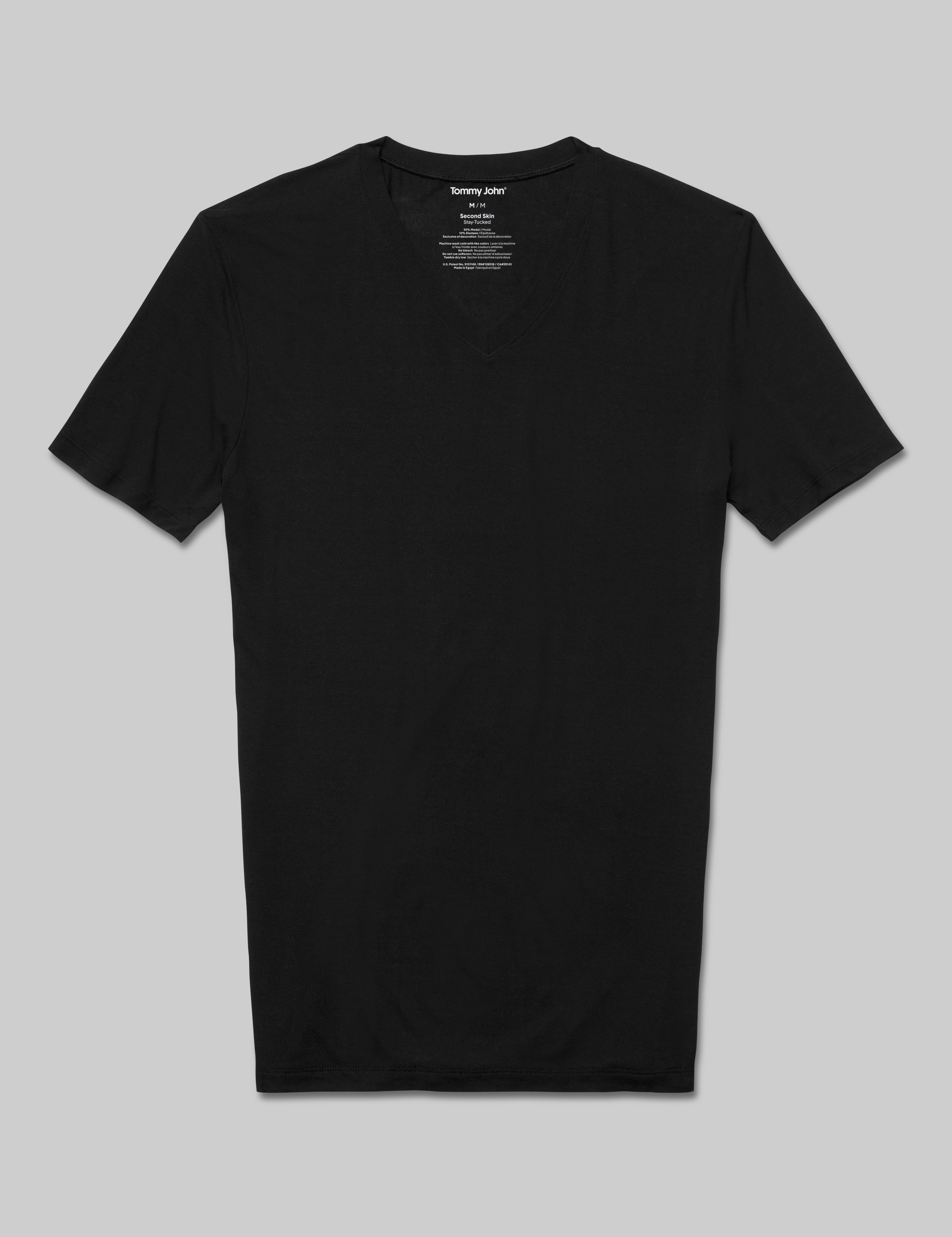 Second Skin High V-Neck Stay-Tucked Undershirt