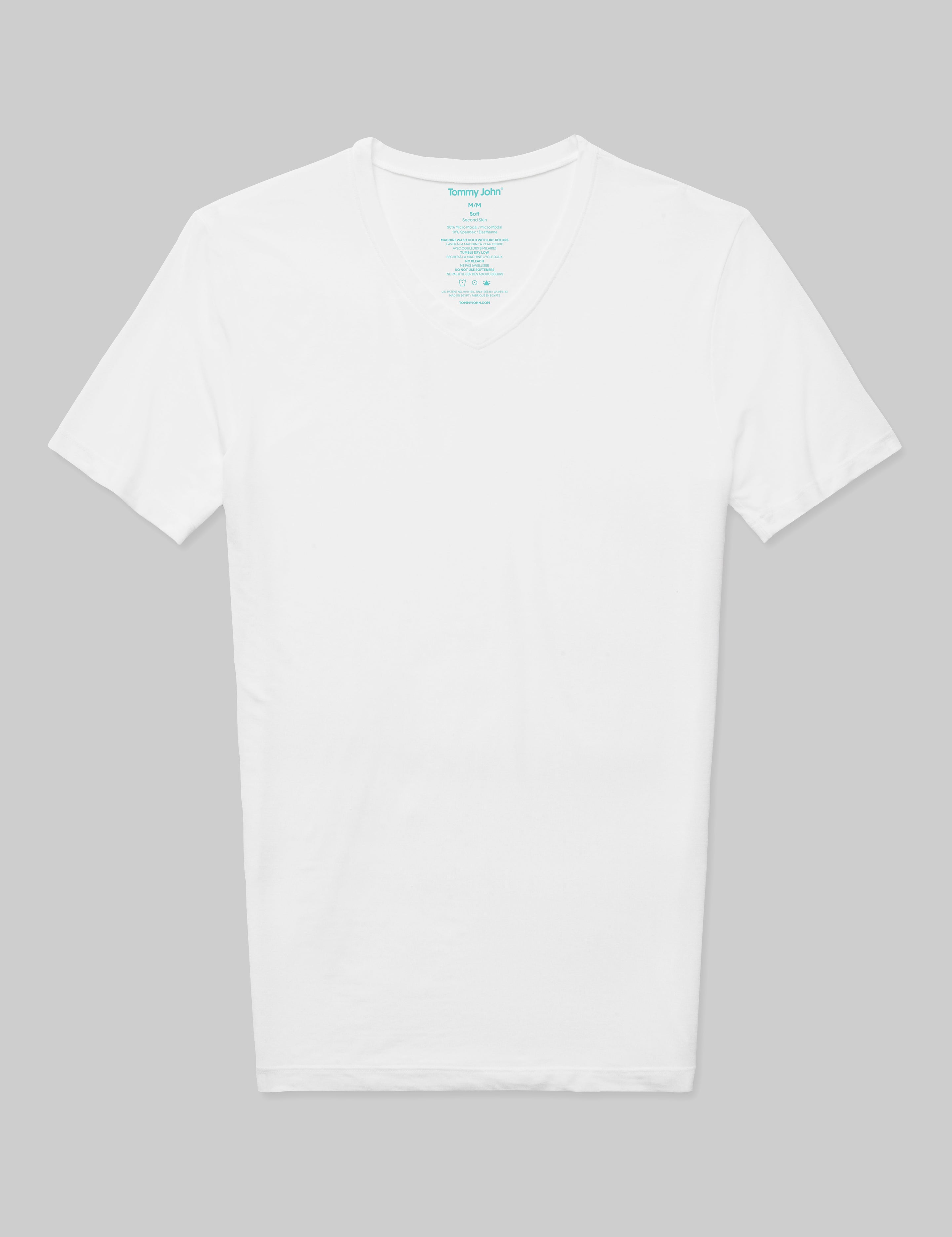 Second Skin High V-Neck Stay-Tucked Undershirt