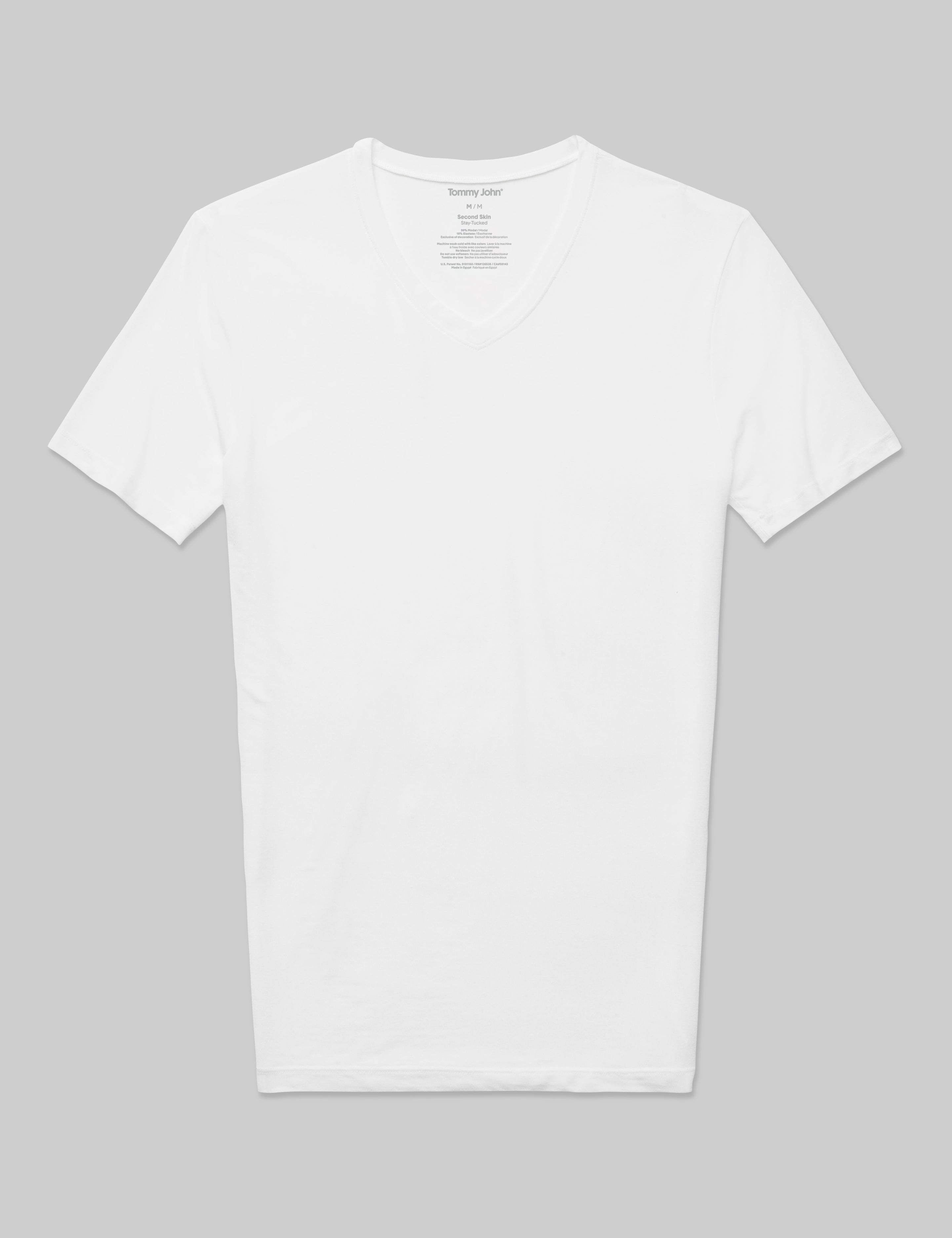 Second Skin High V-Neck Stay-Tucked Undershirt