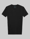 Second Skin Crew Neck Stay-Tucked Undershirt::Black::Swatch