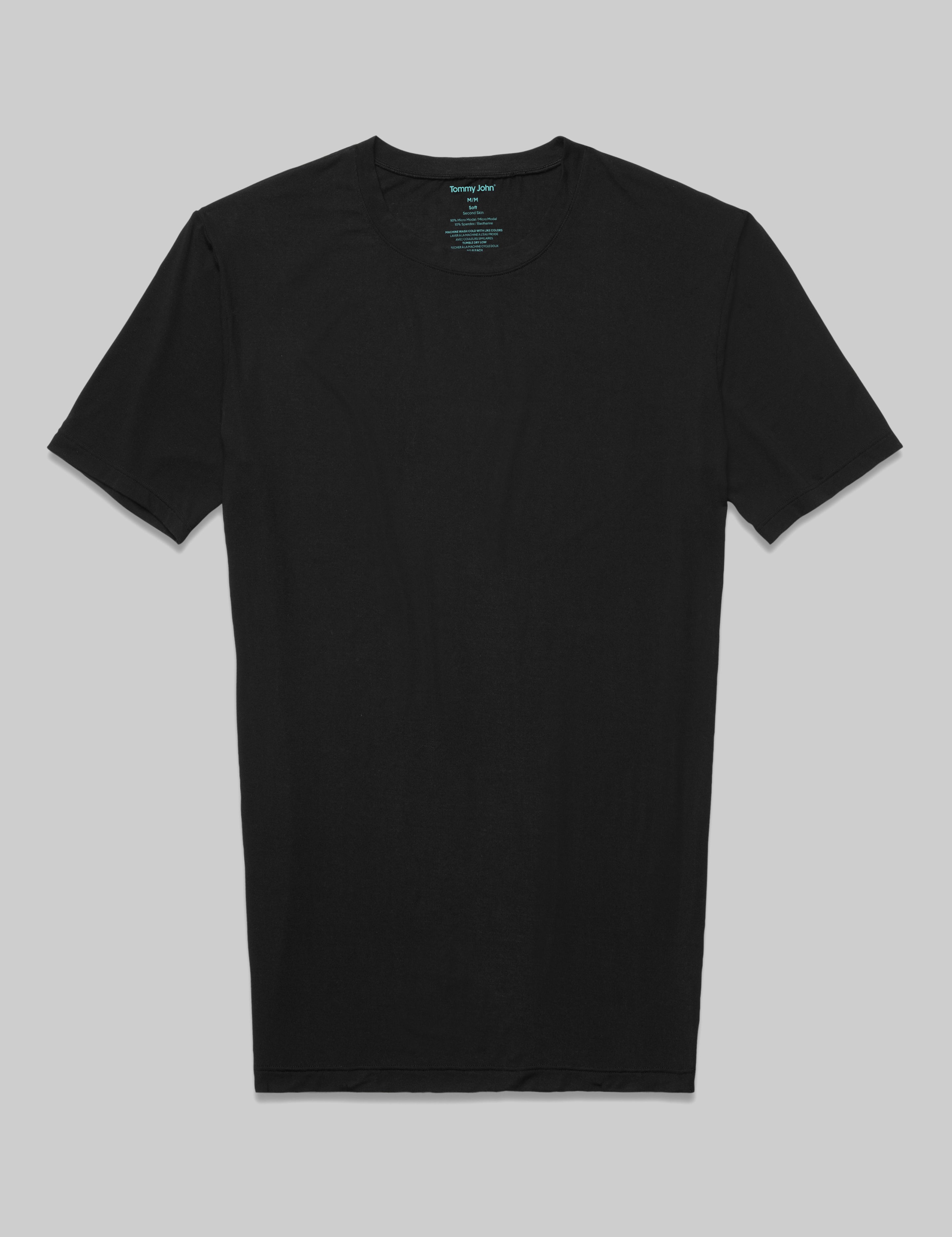 Second Skin Crew Neck Stay-Tucked Undershirt