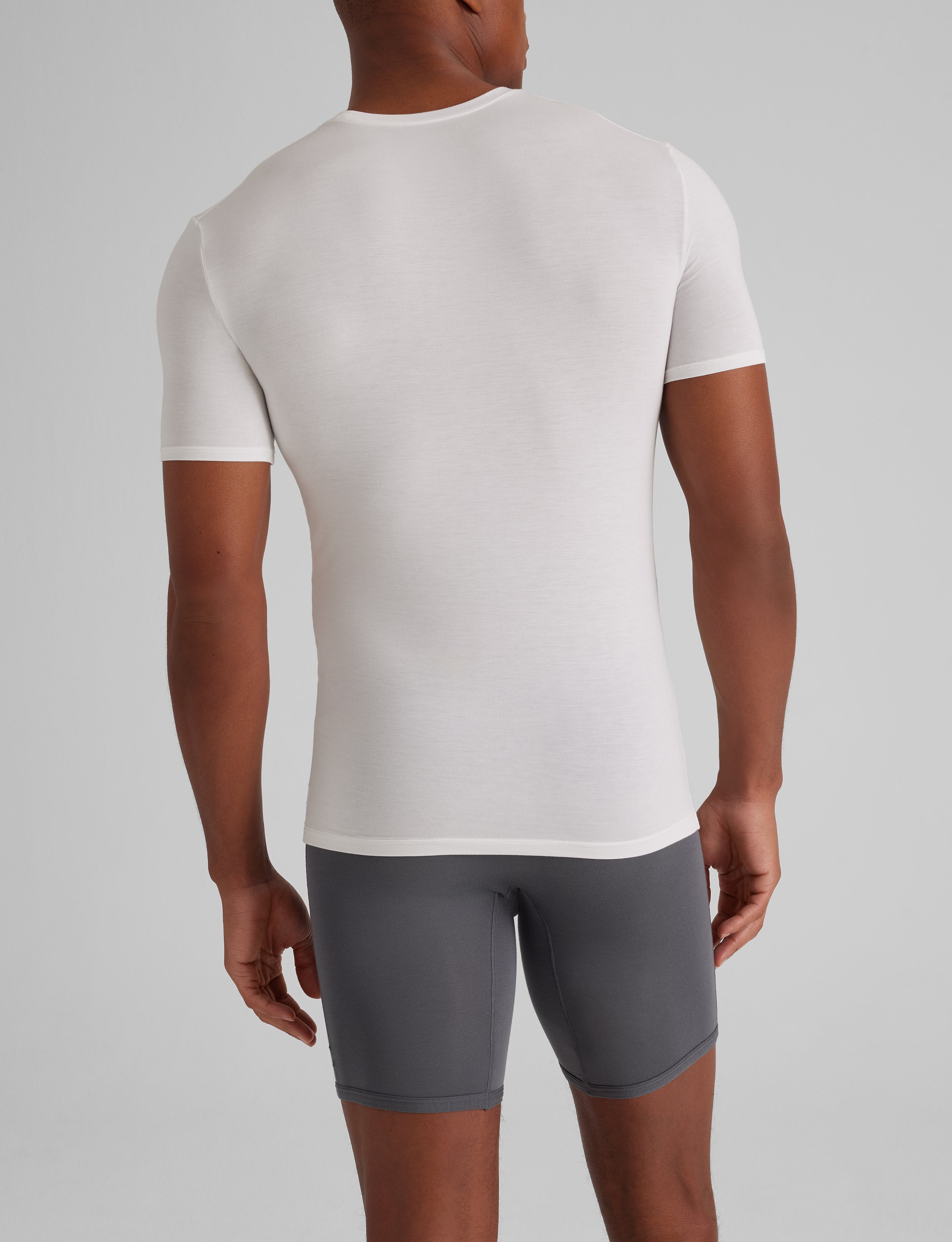 Second Skin Crew Neck Stay-Tucked Undershirt (6-Pack)