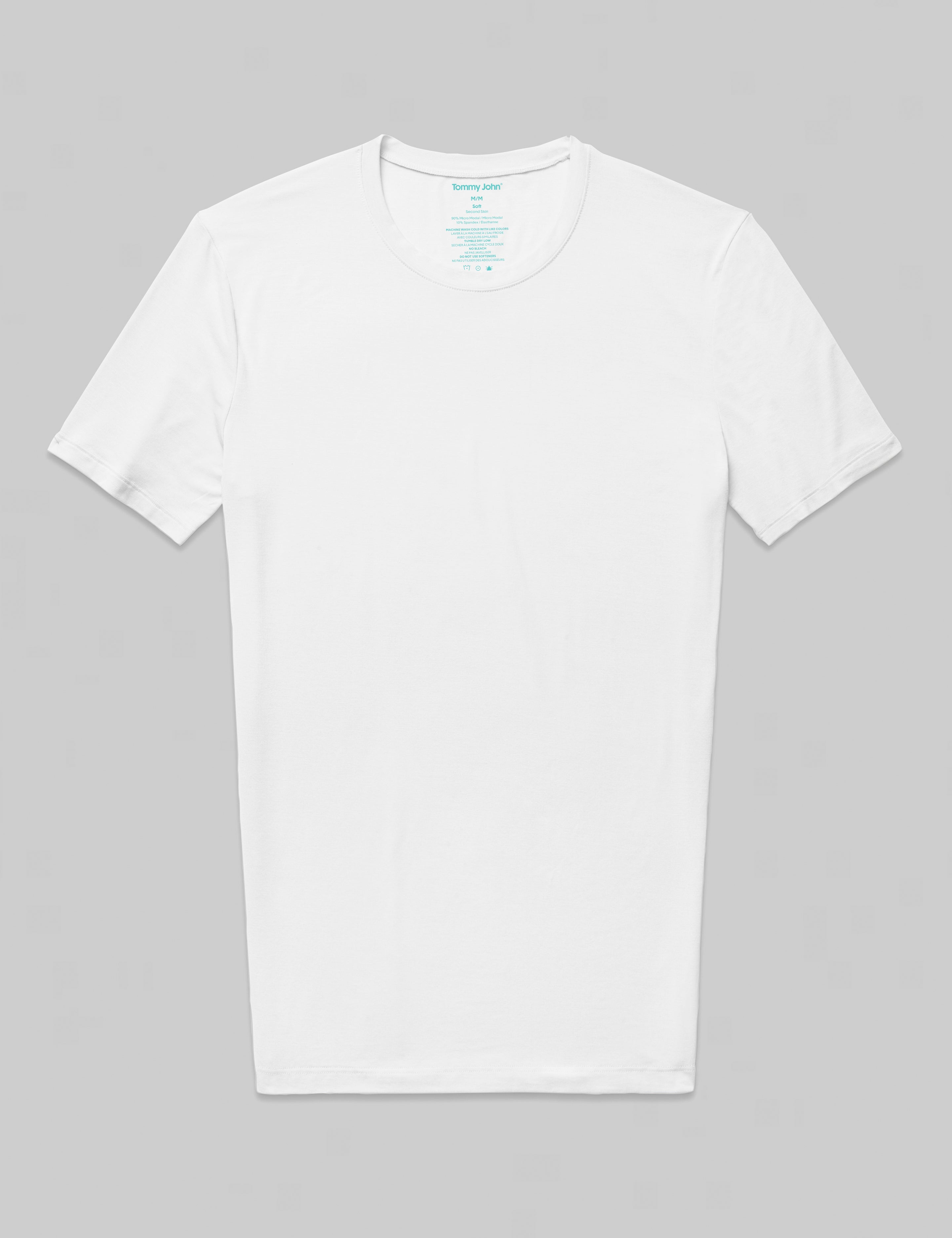 Second Skin Crew Neck Stay-Tucked Undershirt
