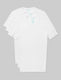 Second Skin Crew Neck Stay-Tucked Undershirt (3-Pack)::White