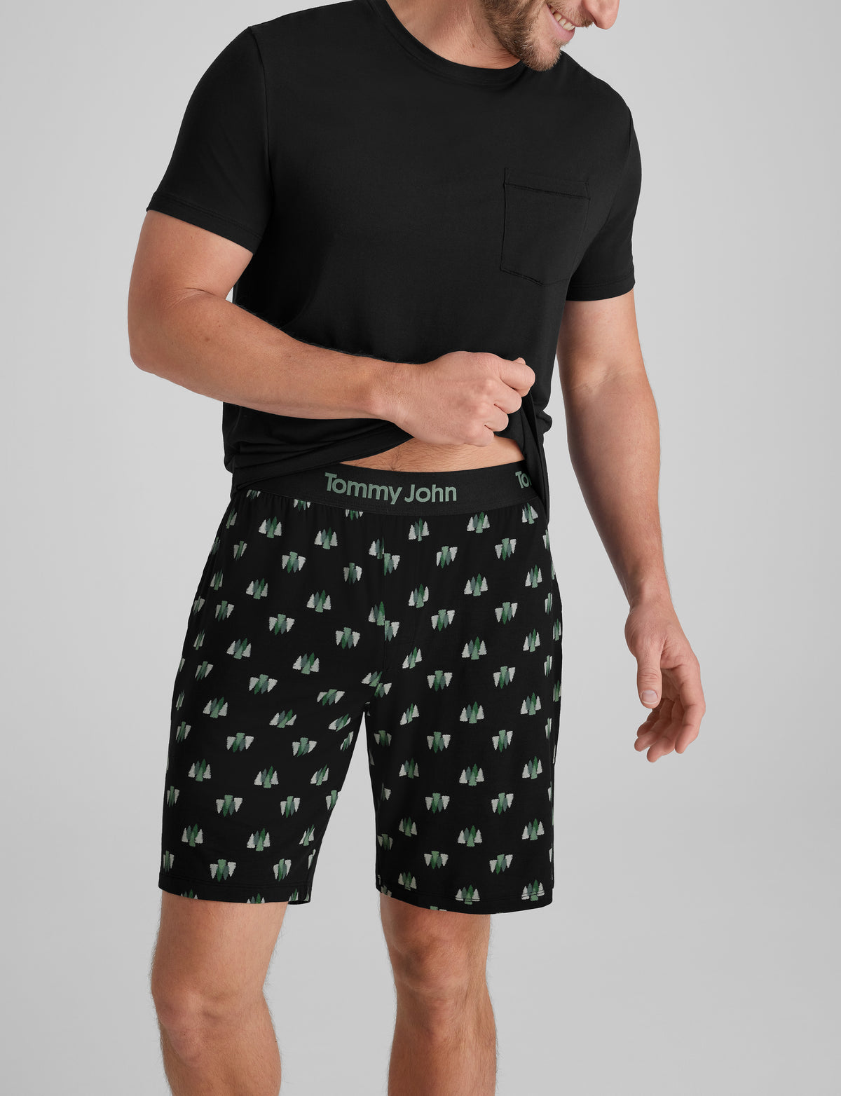 Second Skin Sleep Pocket Tee & Short Set