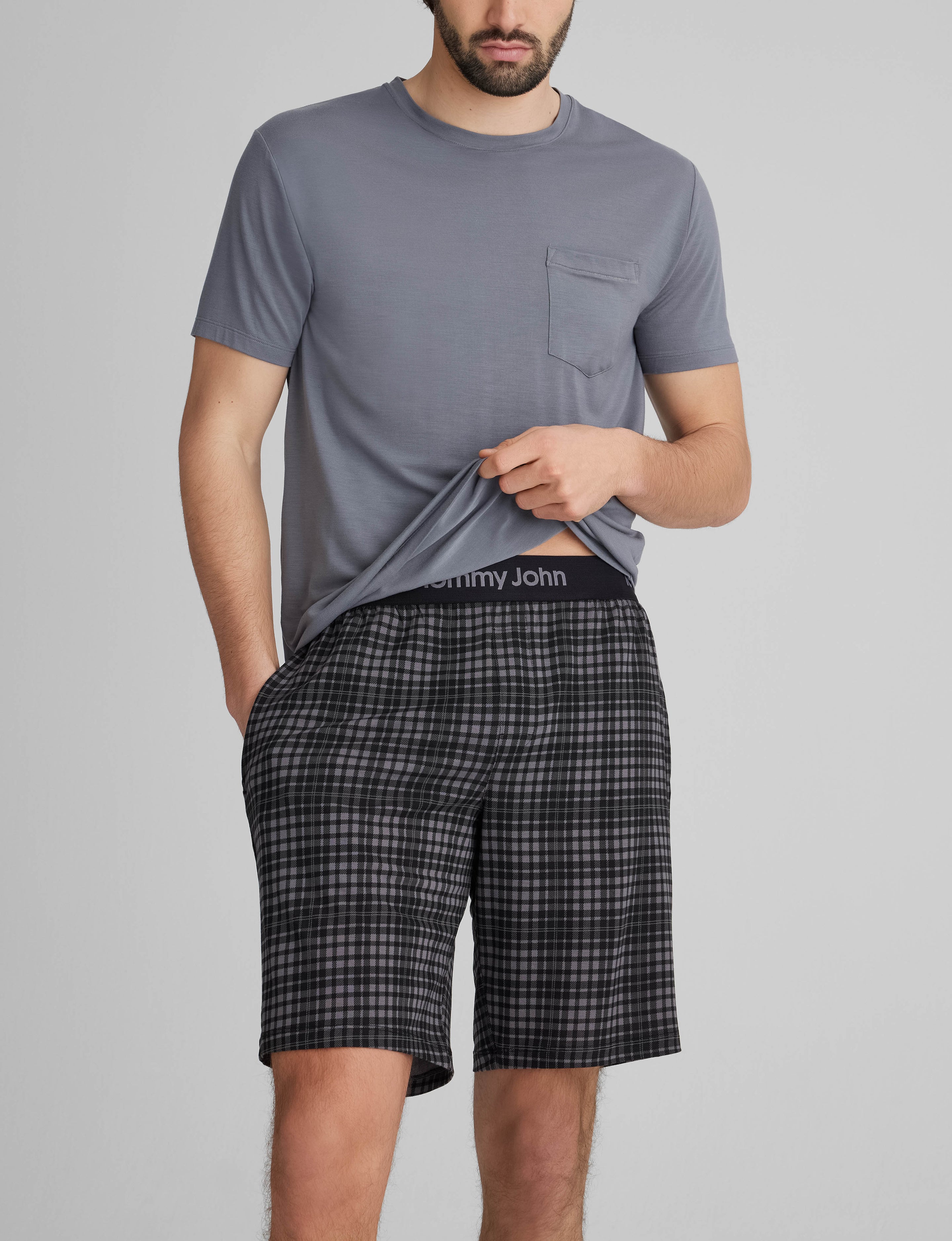 Second Skin Sleep Pocket Tee & Short Set