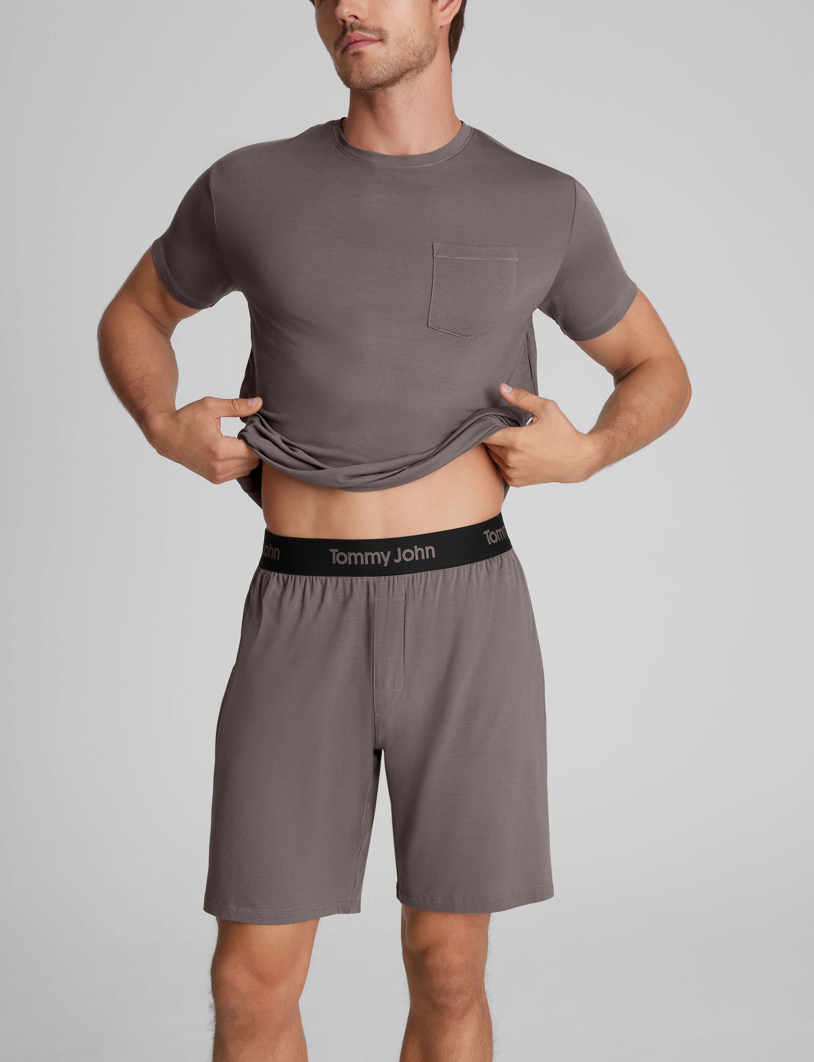 Second Skin Sleep Pocket Tee & Short Set – Tommy John