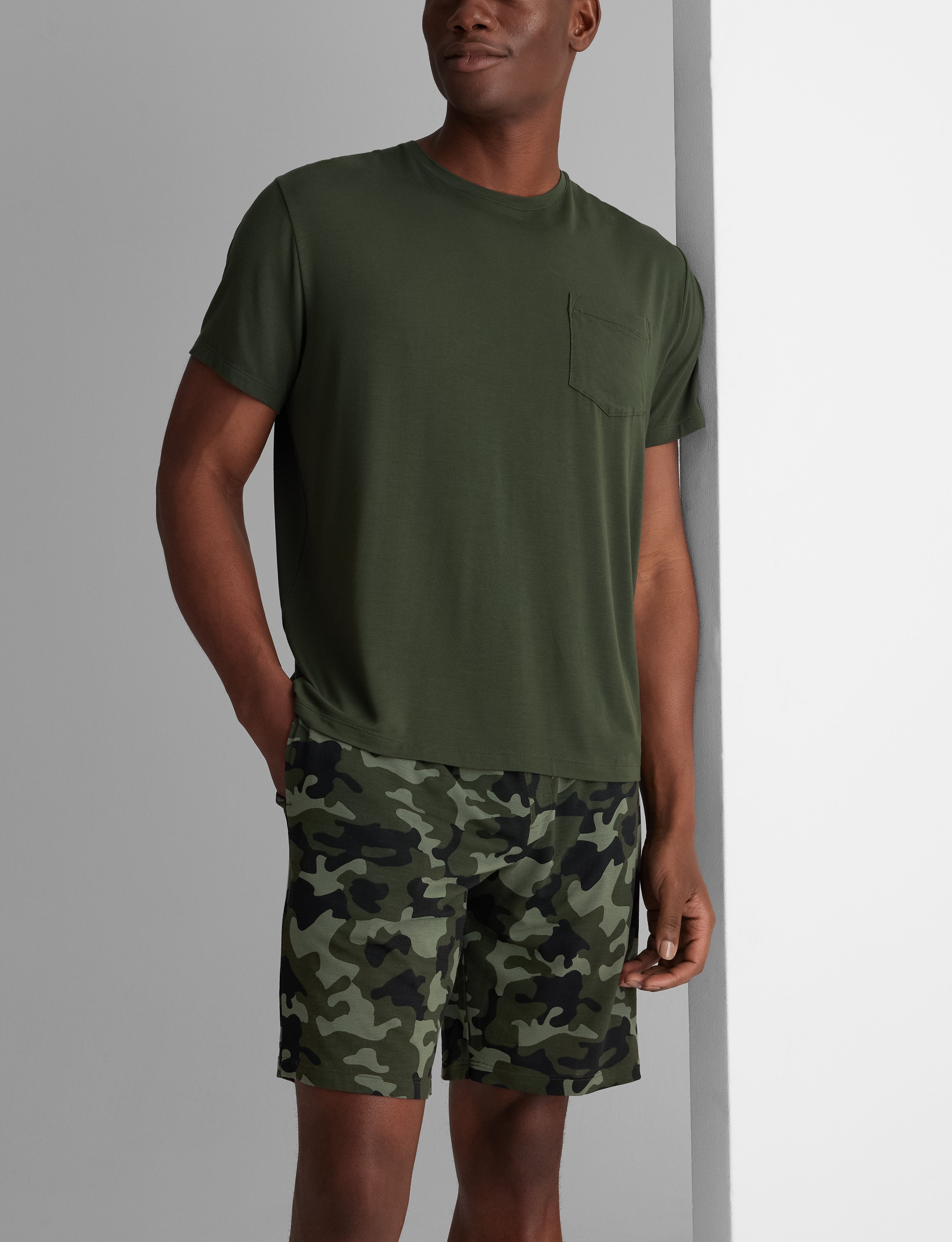 Second Skin Sleep Pocket Tee & Short Set