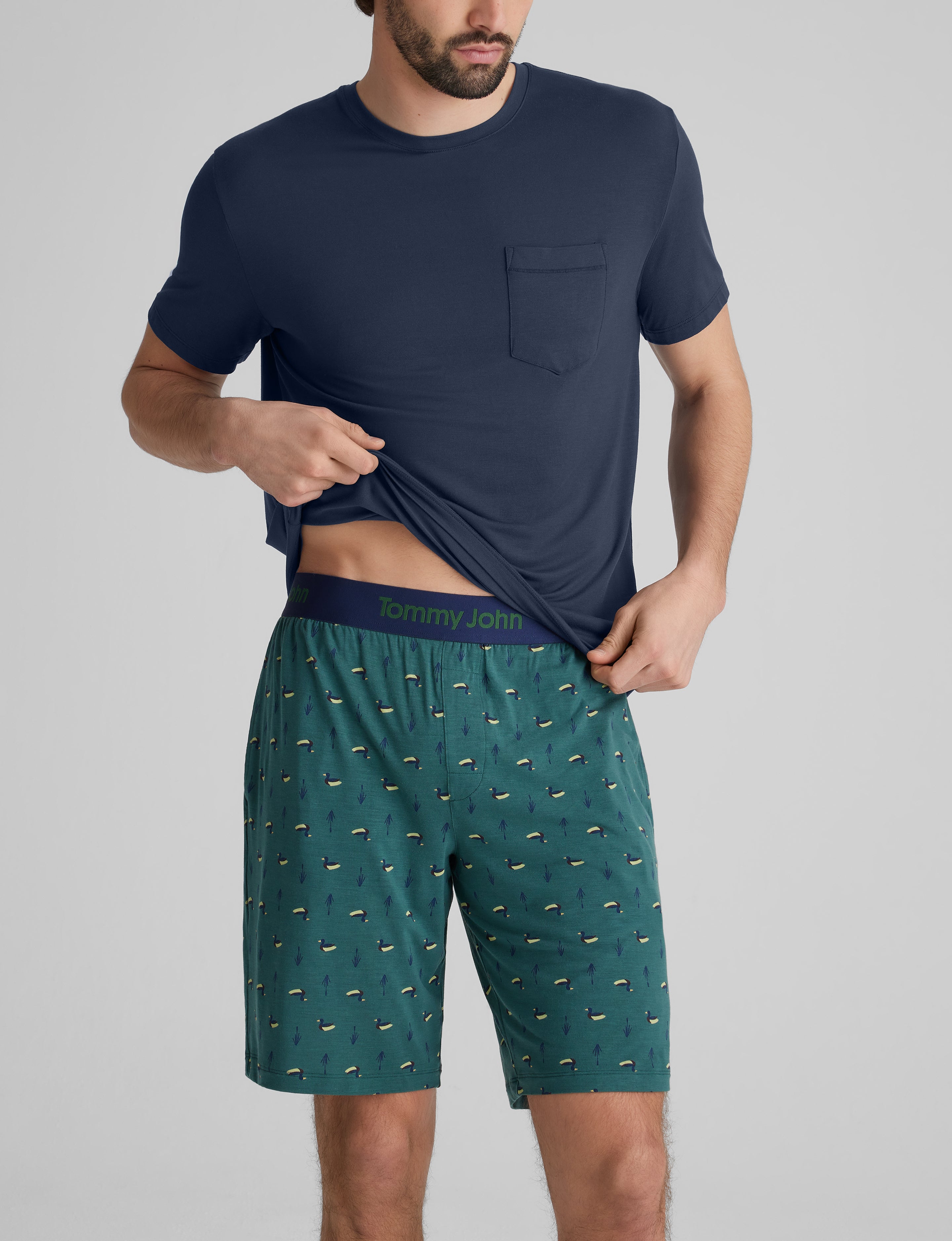 Second Skin Sleep Pocket Tee & Short Set