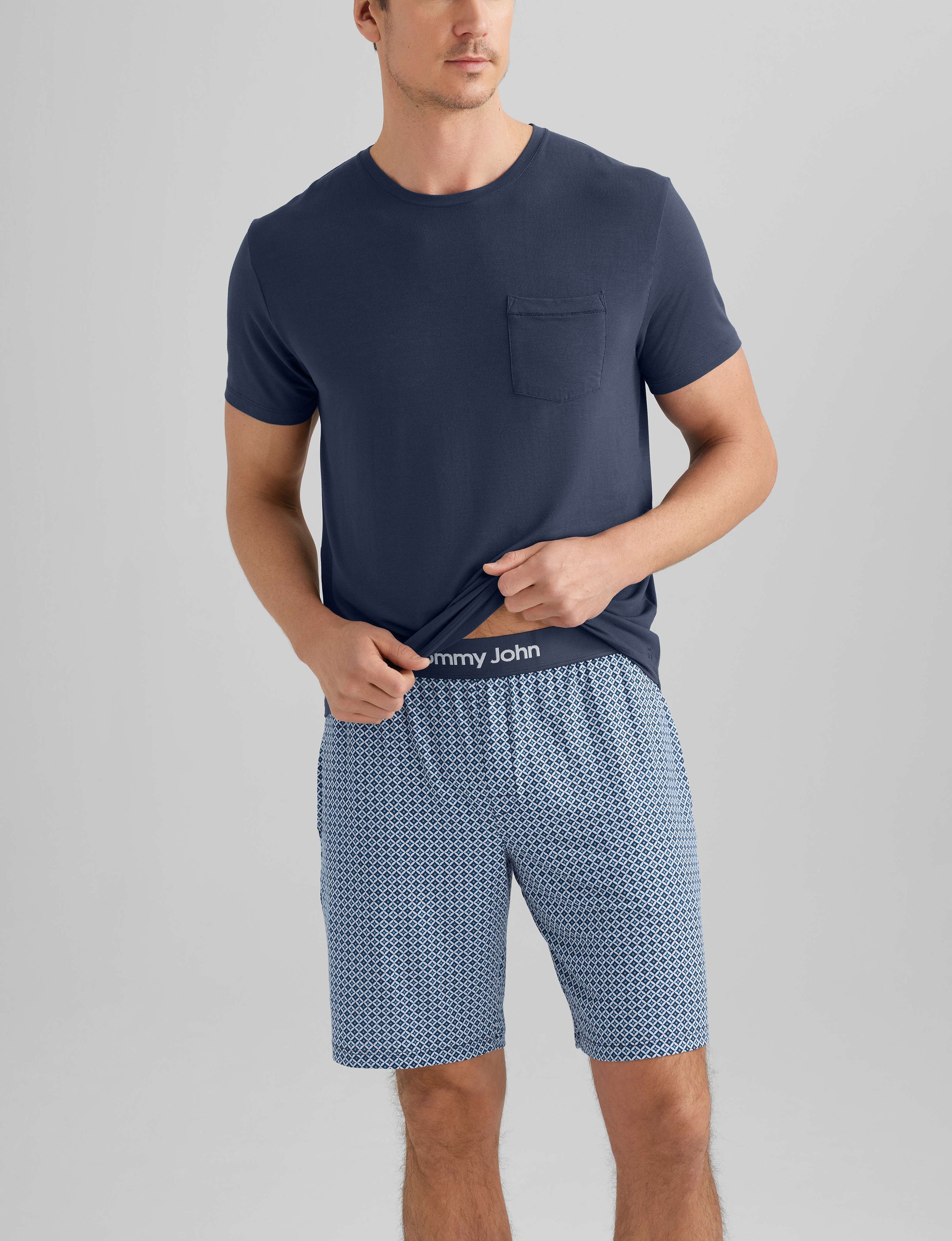 Second Skin Sleep Pocket Tee & Short Set