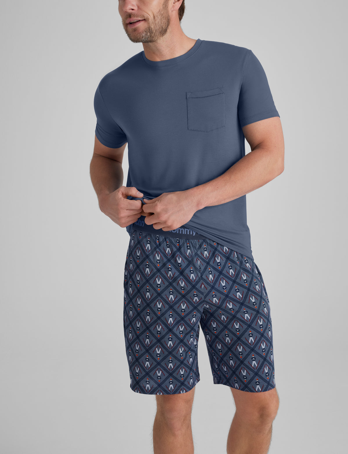 Second Skin Sleep Pocket Tee & Short Set