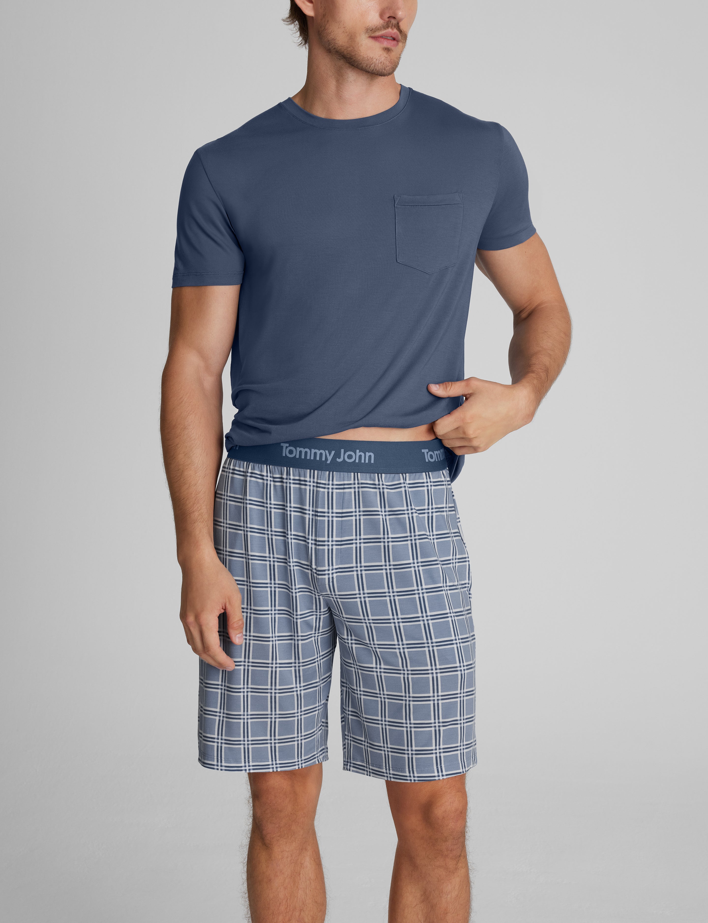 Second Skin Sleep Pocket Tee & Short Set