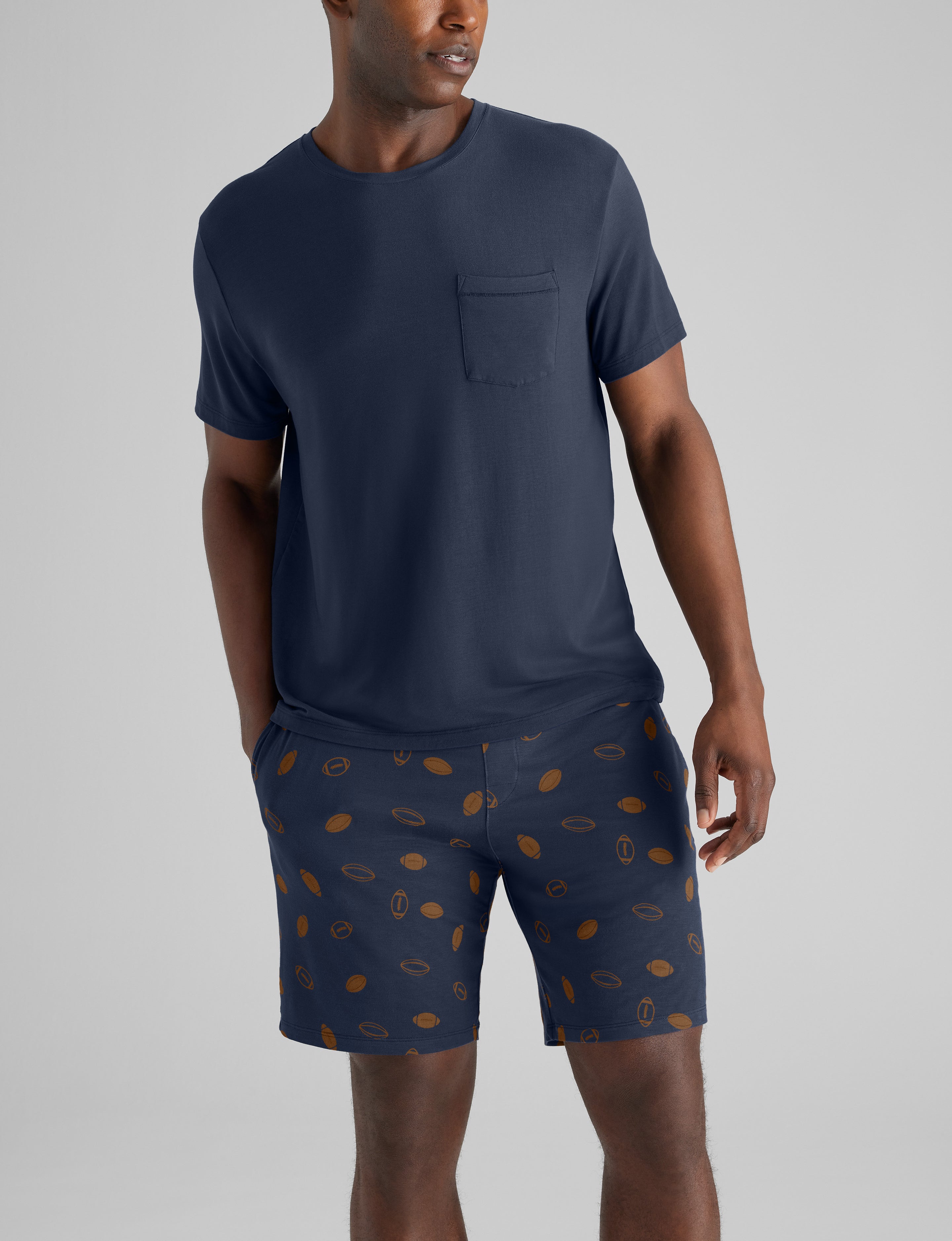Second Skin Sleep Pocket Tee & Short Set