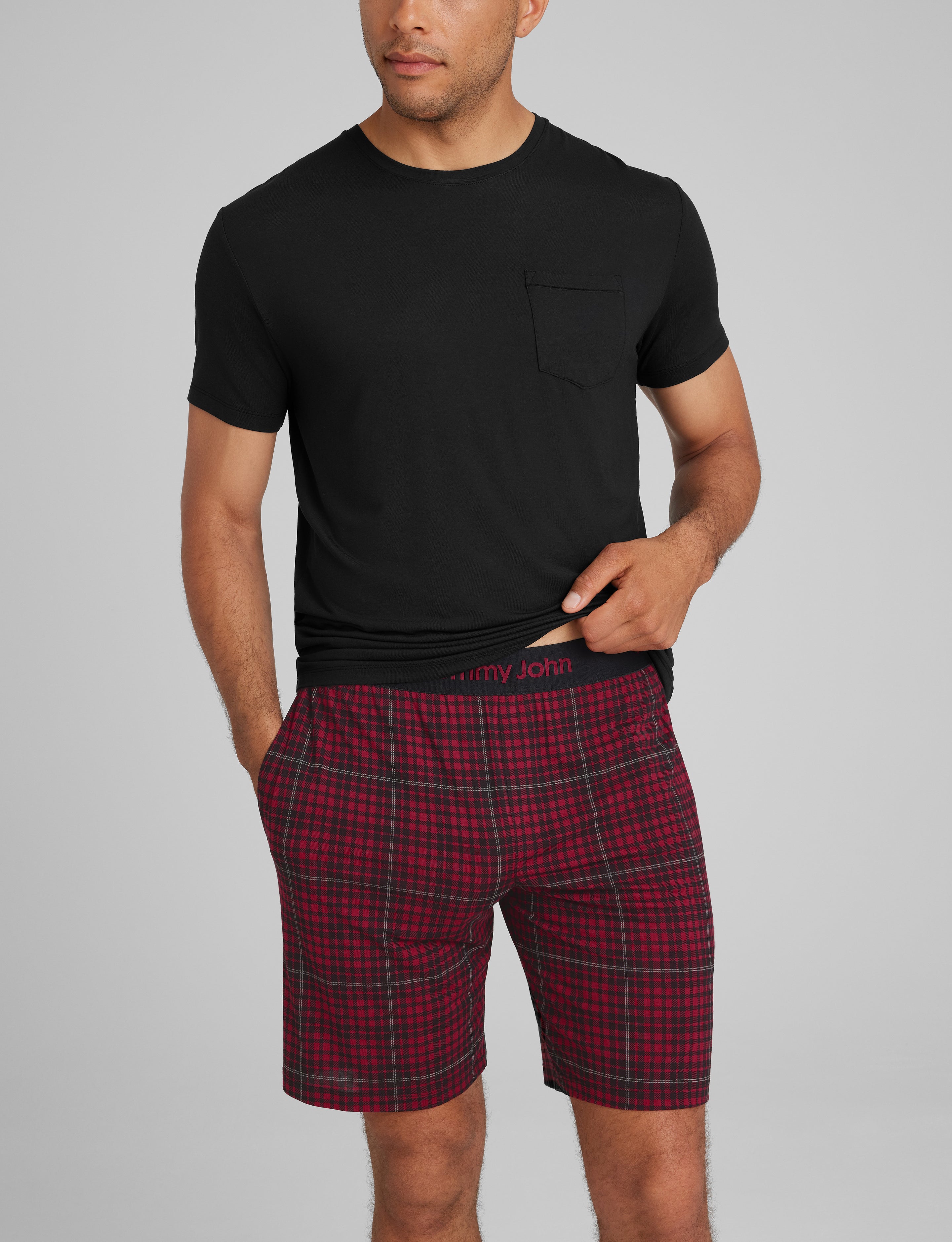 Second Skin Sleep Pocket Tee & Short Set