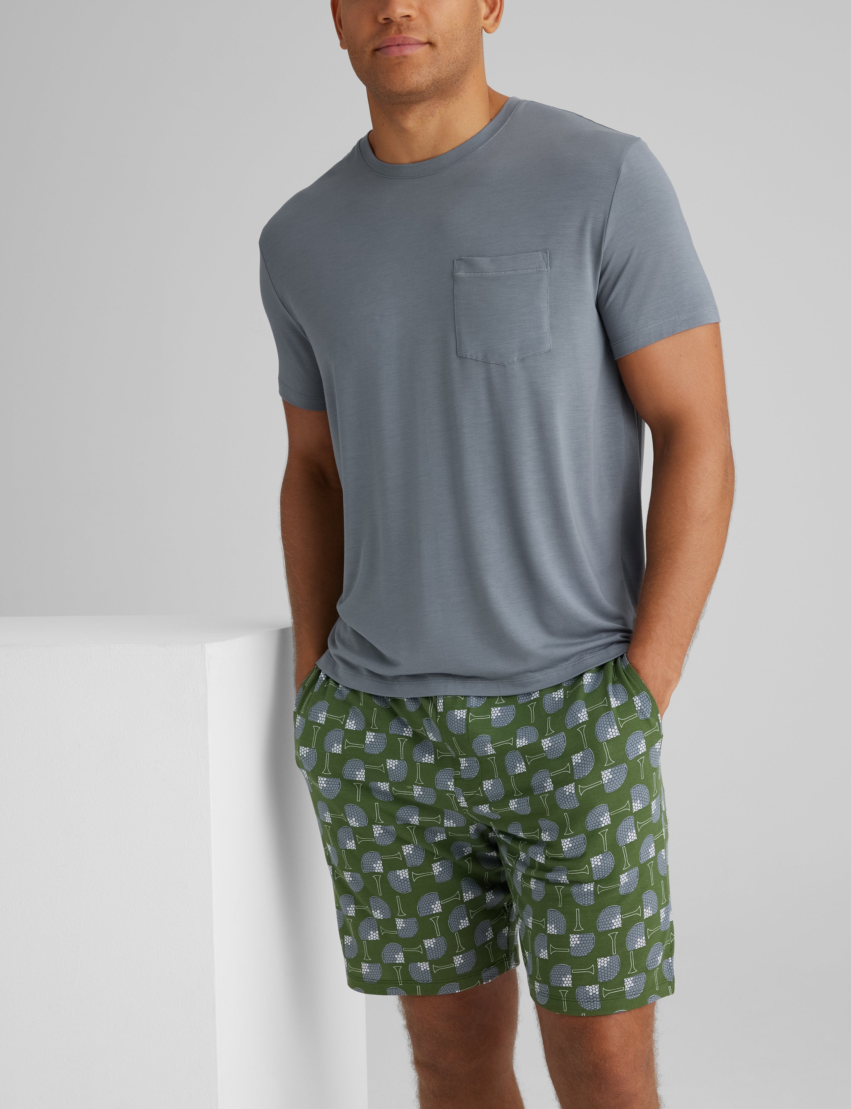 Second Skin Sleep Pocket Tee & Short Set