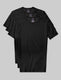 Cool Cotton Crew Neck Stay-Tucked Undershirt (3-Pack)::Black