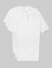 Cool Cotton Crew Neck Stay-Tucked Undershirt (3-Pack)::White