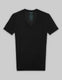 Second Skin Deep V-Neck Stay-Tucked Undershirt::Black::Swatch