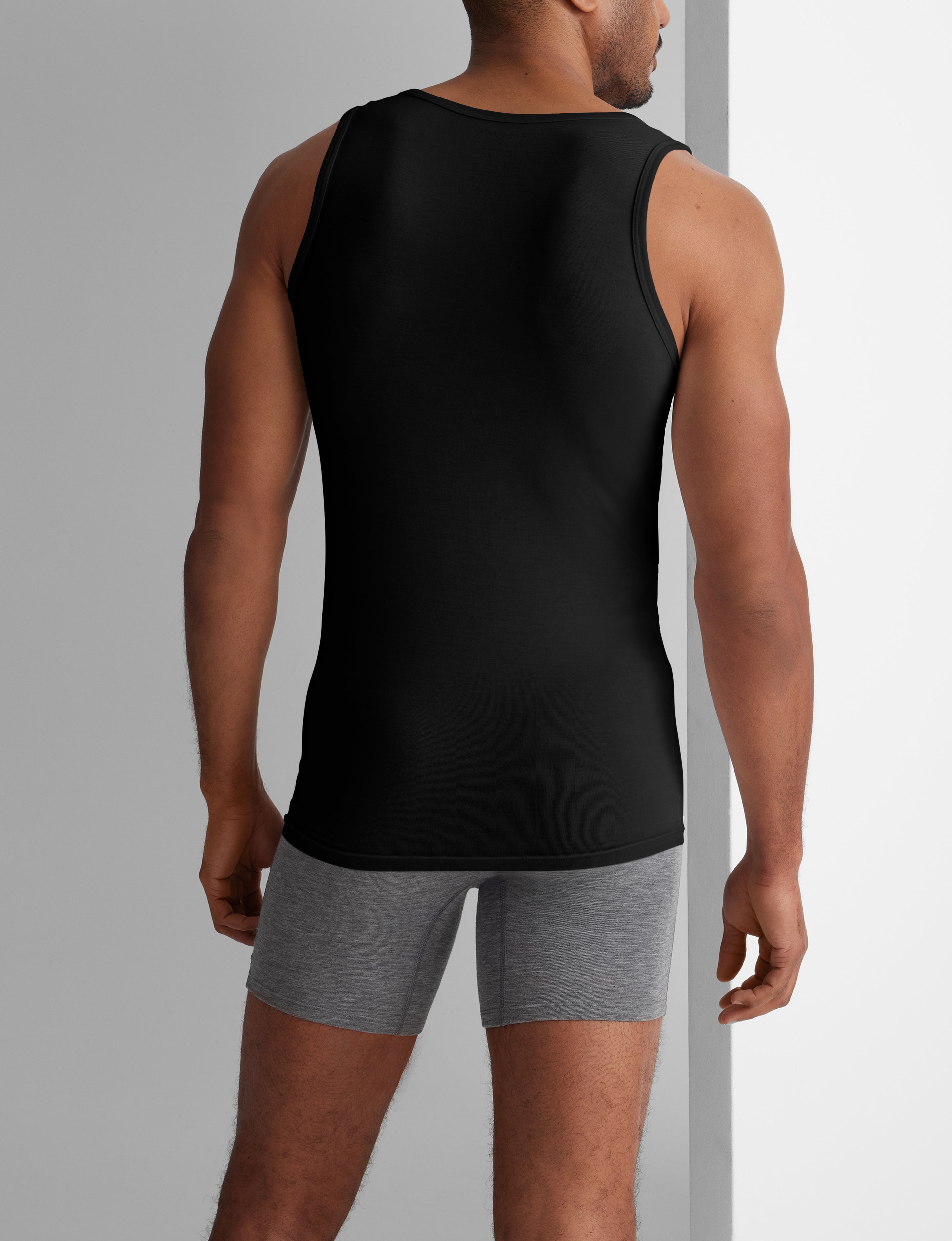 Second Skin Tank Stay-Tucked Undershirt (6-Pack)