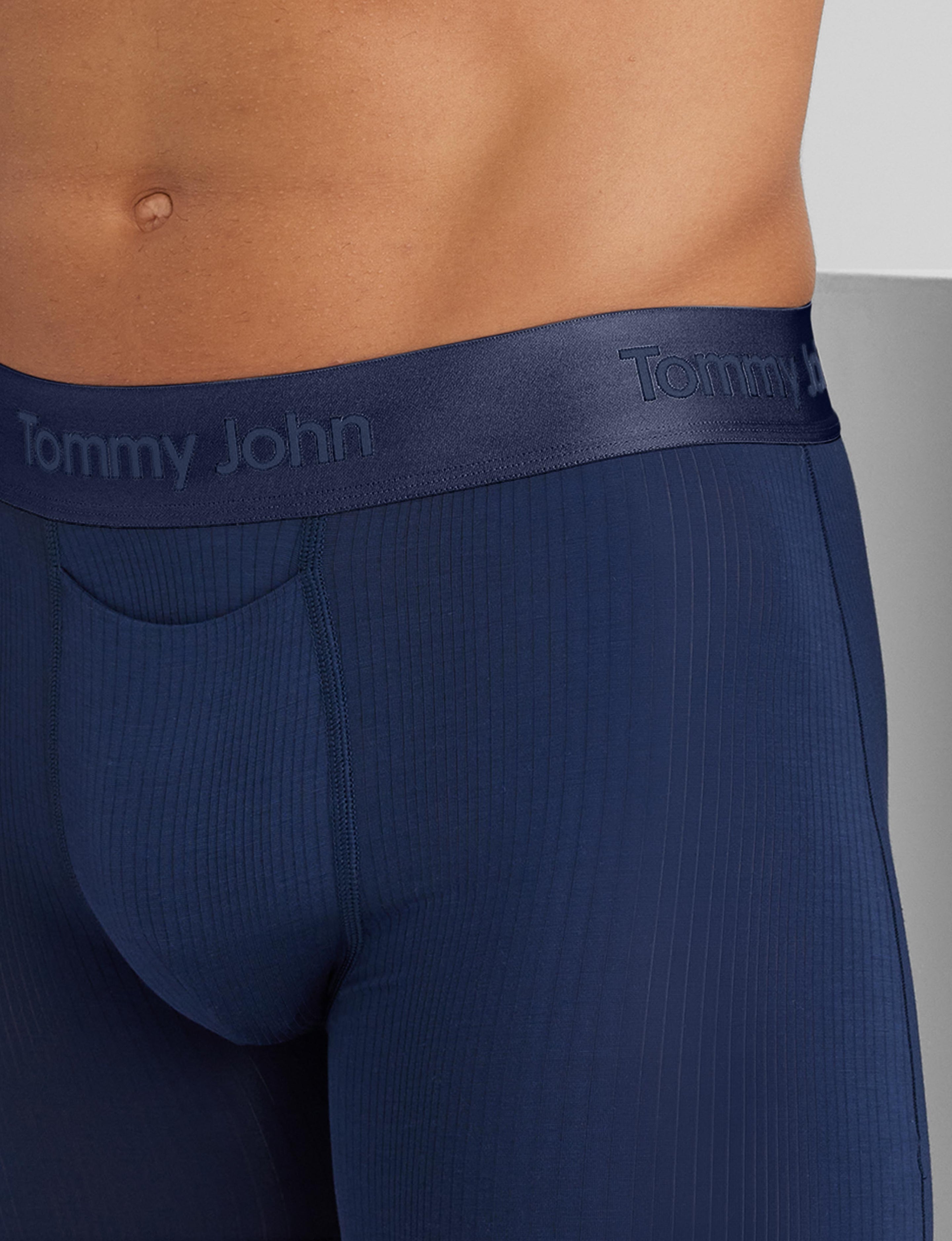 Second Skin Luxe Rib Boxer Brief 8" (6-Pack)