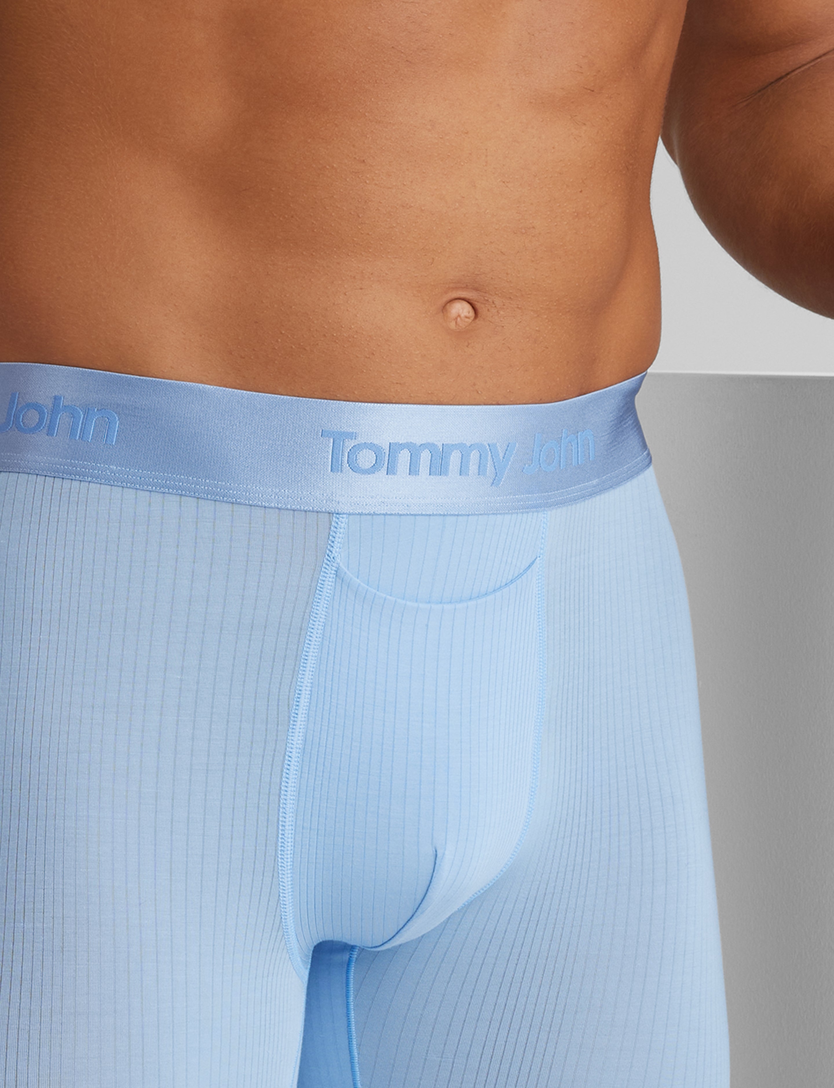 Second Skin Luxe Rib Boxer Brief 8" (3-Pack)