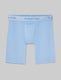 Second Skin Luxe Rib Boxer Brief 8"::Della Robbia Blue Luxe::Swatch