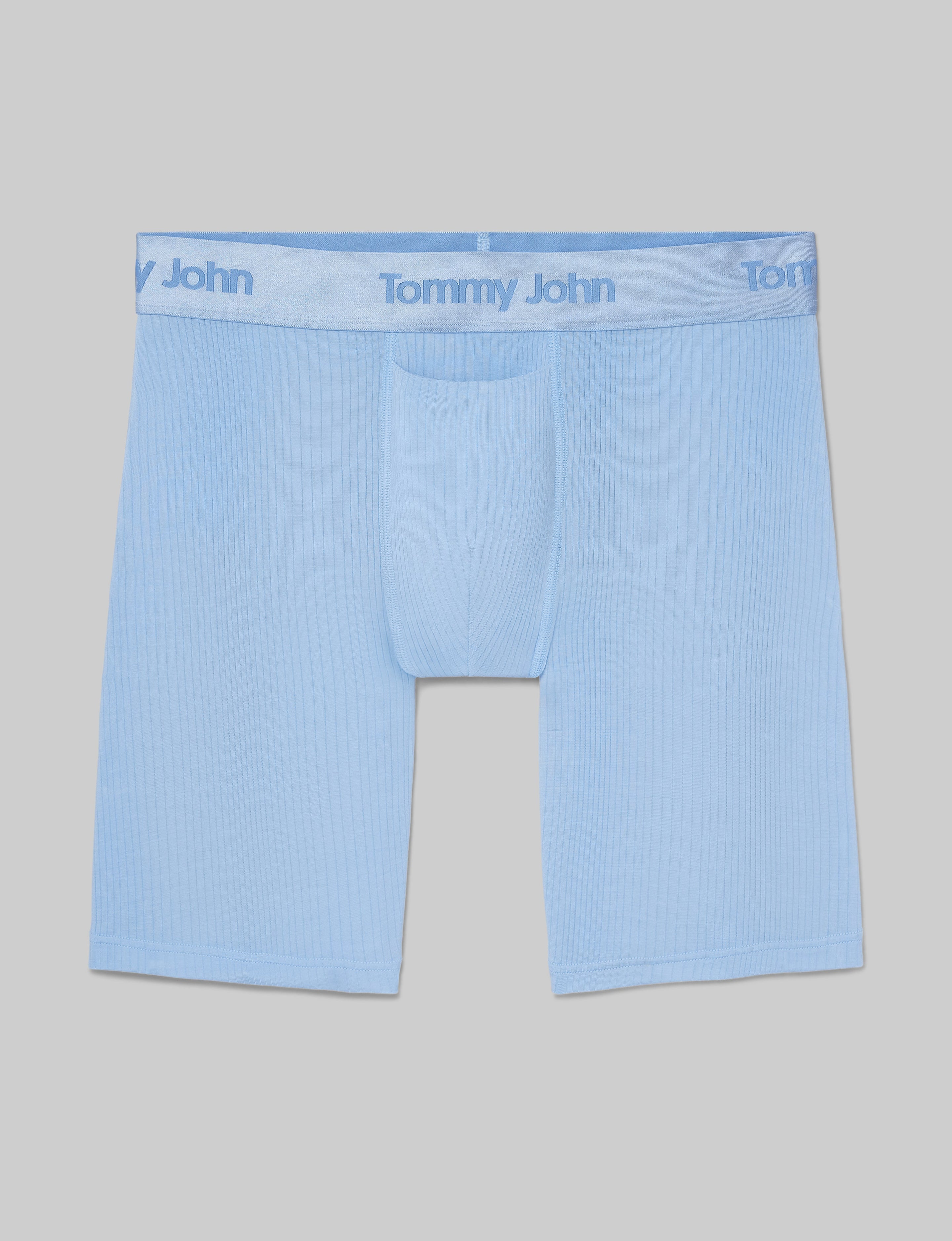 Second Skin Luxe Rib Boxer Brief 8"