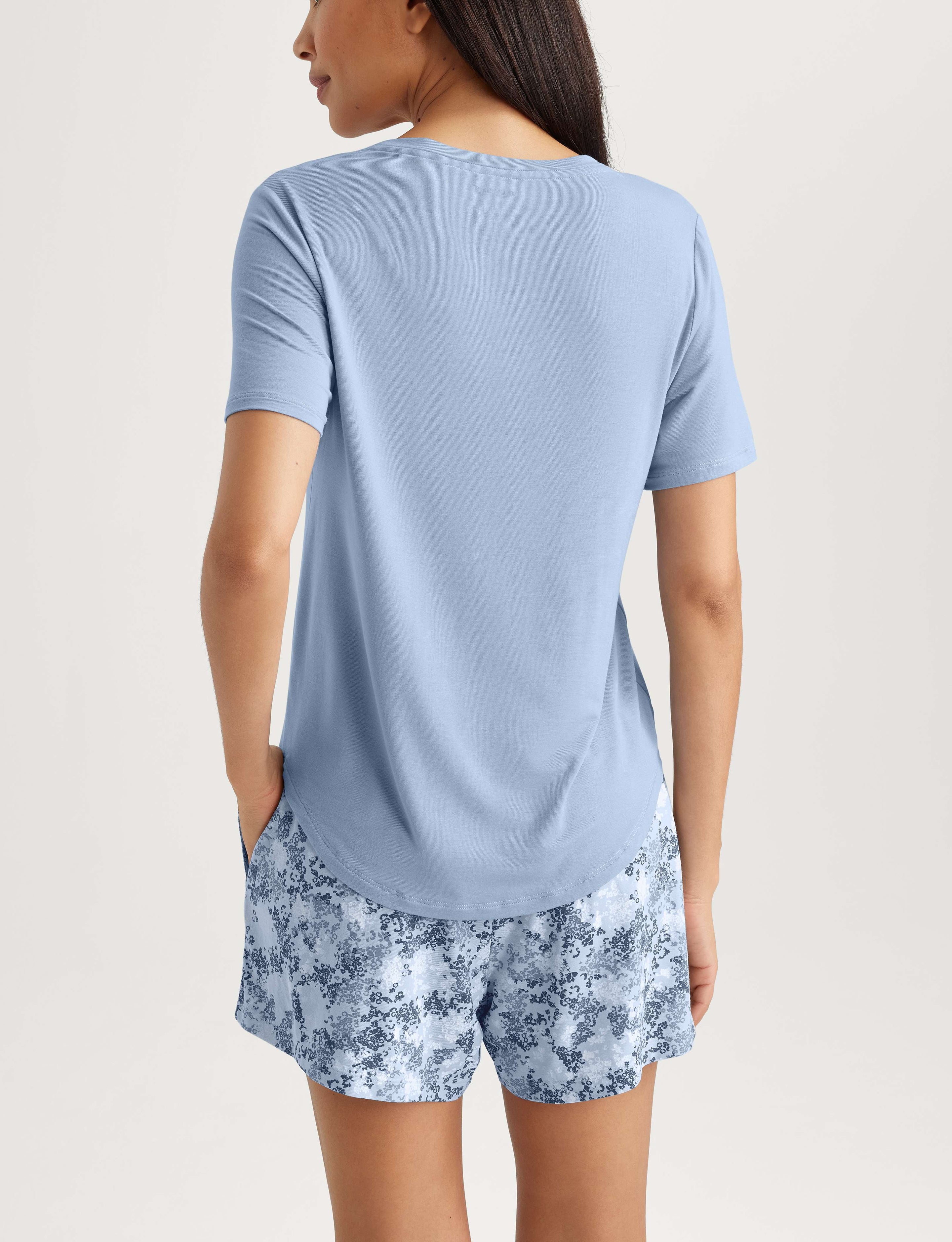 Women's Second Skin Sleep Pocket Tee & Short Set